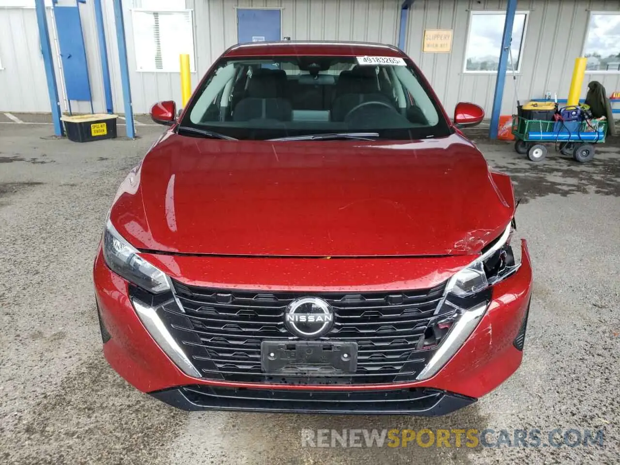 5 fotografías del automóvil dañado 3N1AB8CV8RY256378 NISSAN SENTRA 2024