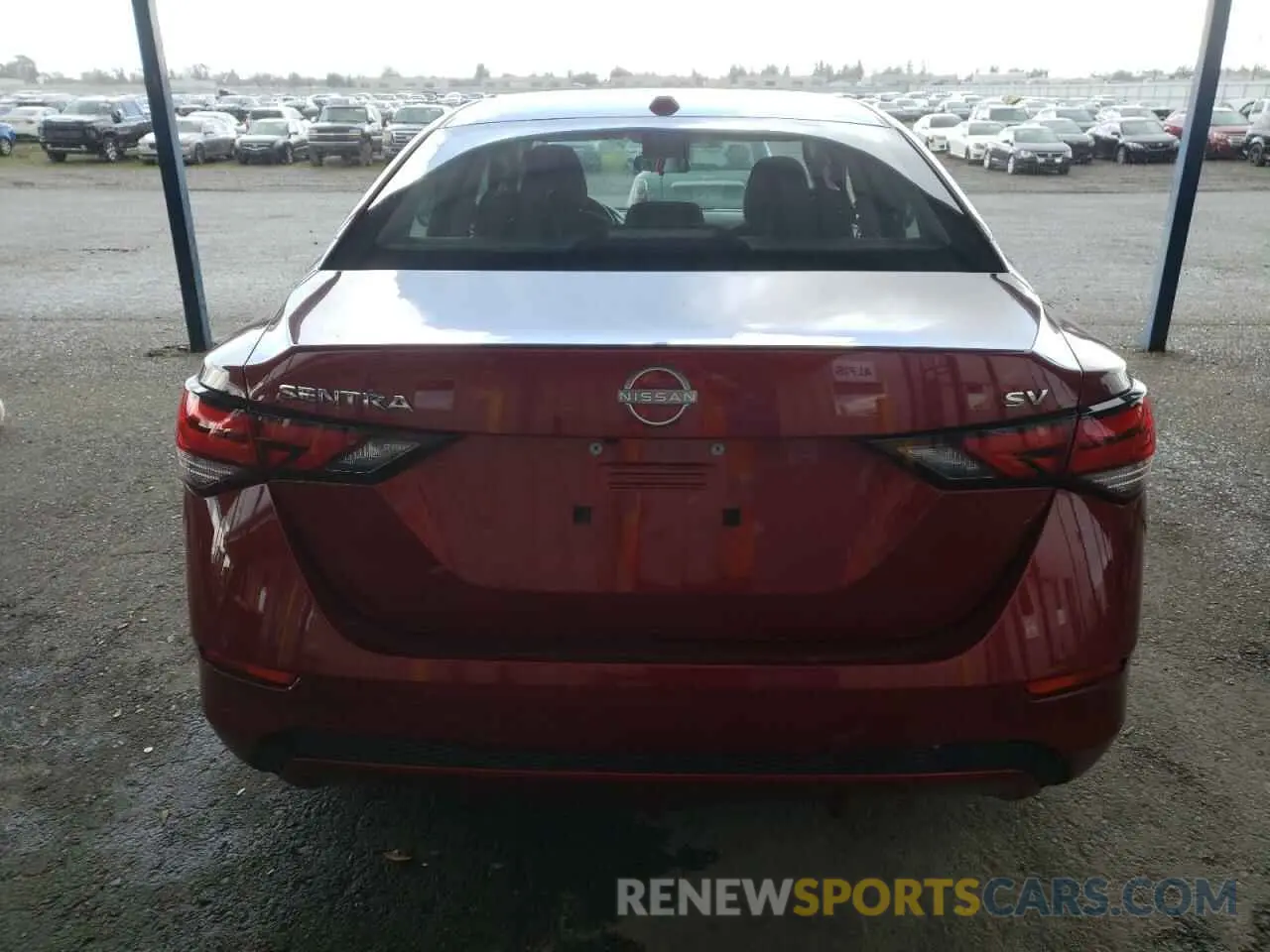 6 fotografías del automóvil dañado 3N1AB8CV8RY256378 NISSAN SENTRA 2024