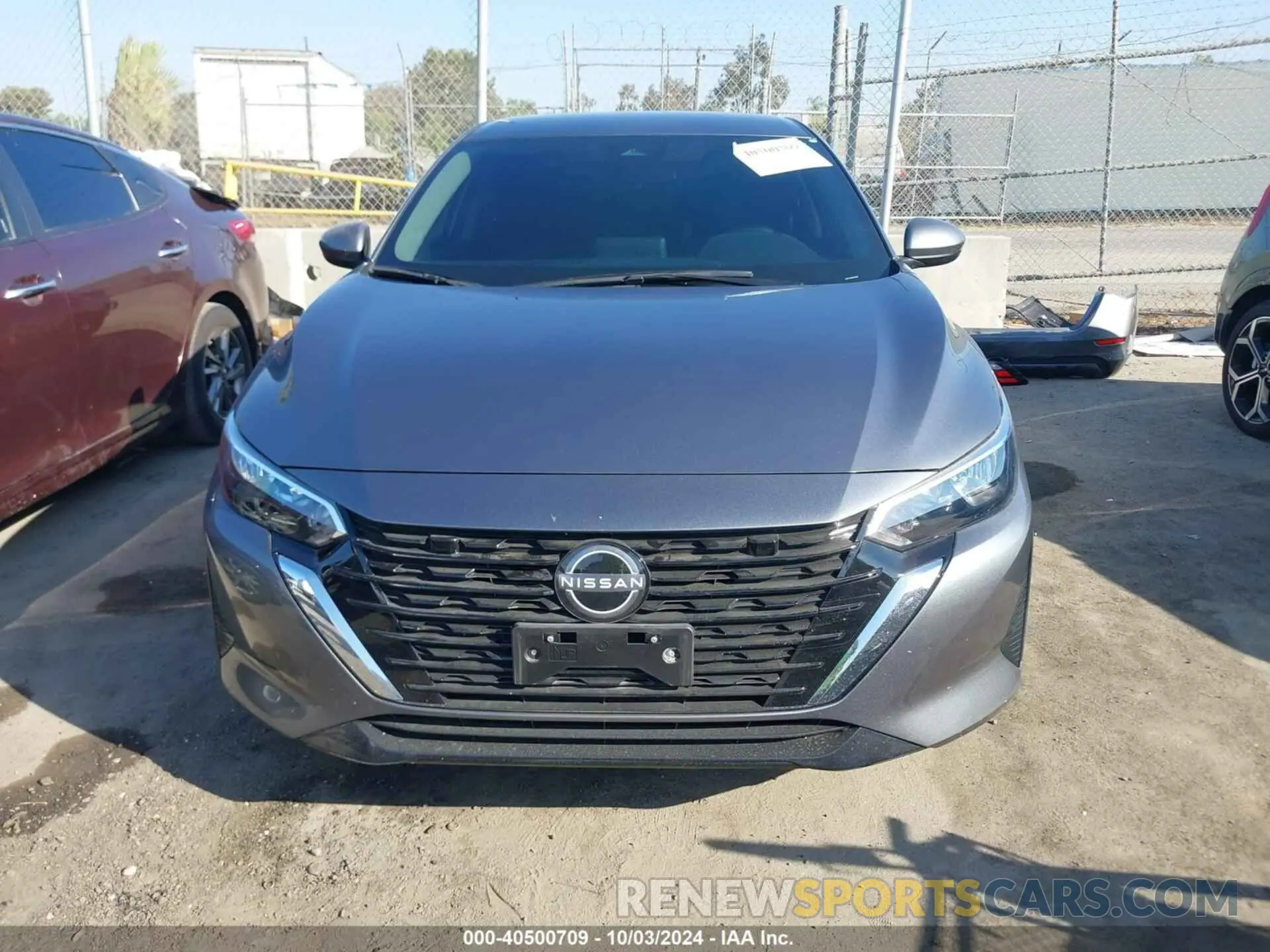 13 fotografías del automóvil dañado 3N1AB8CV8RY271494 NISSAN SENTRA 2024