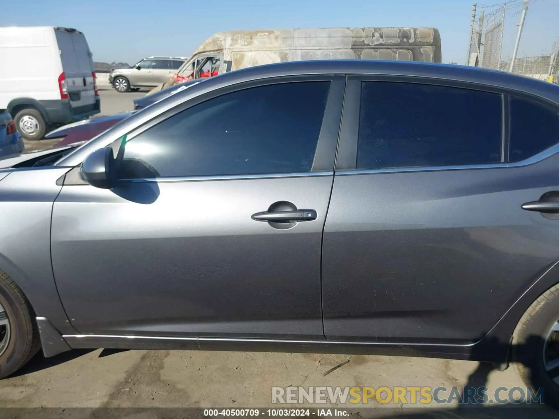 15 fotografías del automóvil dañado 3N1AB8CV8RY271494 NISSAN SENTRA 2024