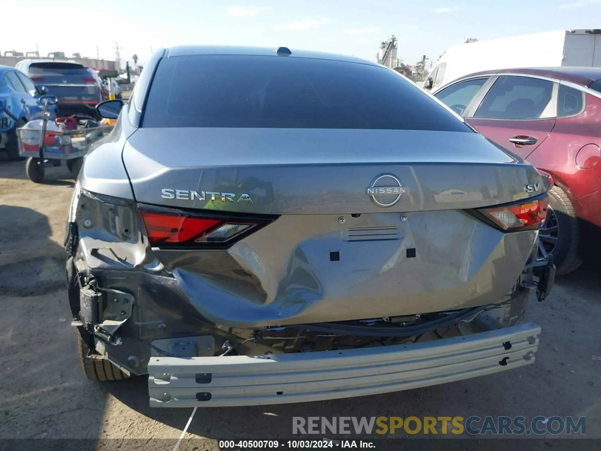 17 fotografías del automóvil dañado 3N1AB8CV8RY271494 NISSAN SENTRA 2024