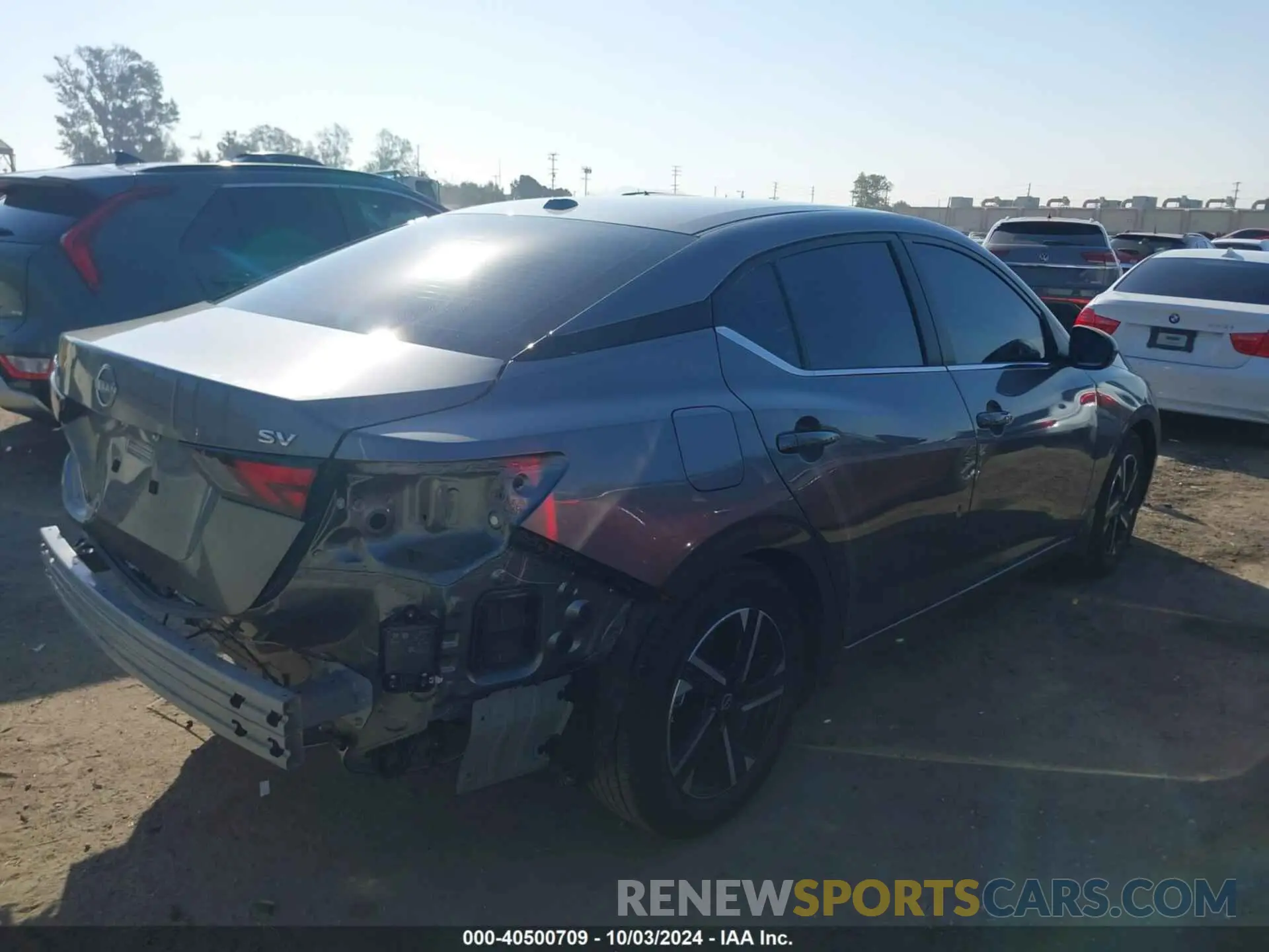 4 fotografías del automóvil dañado 3N1AB8CV8RY271494 NISSAN SENTRA 2024