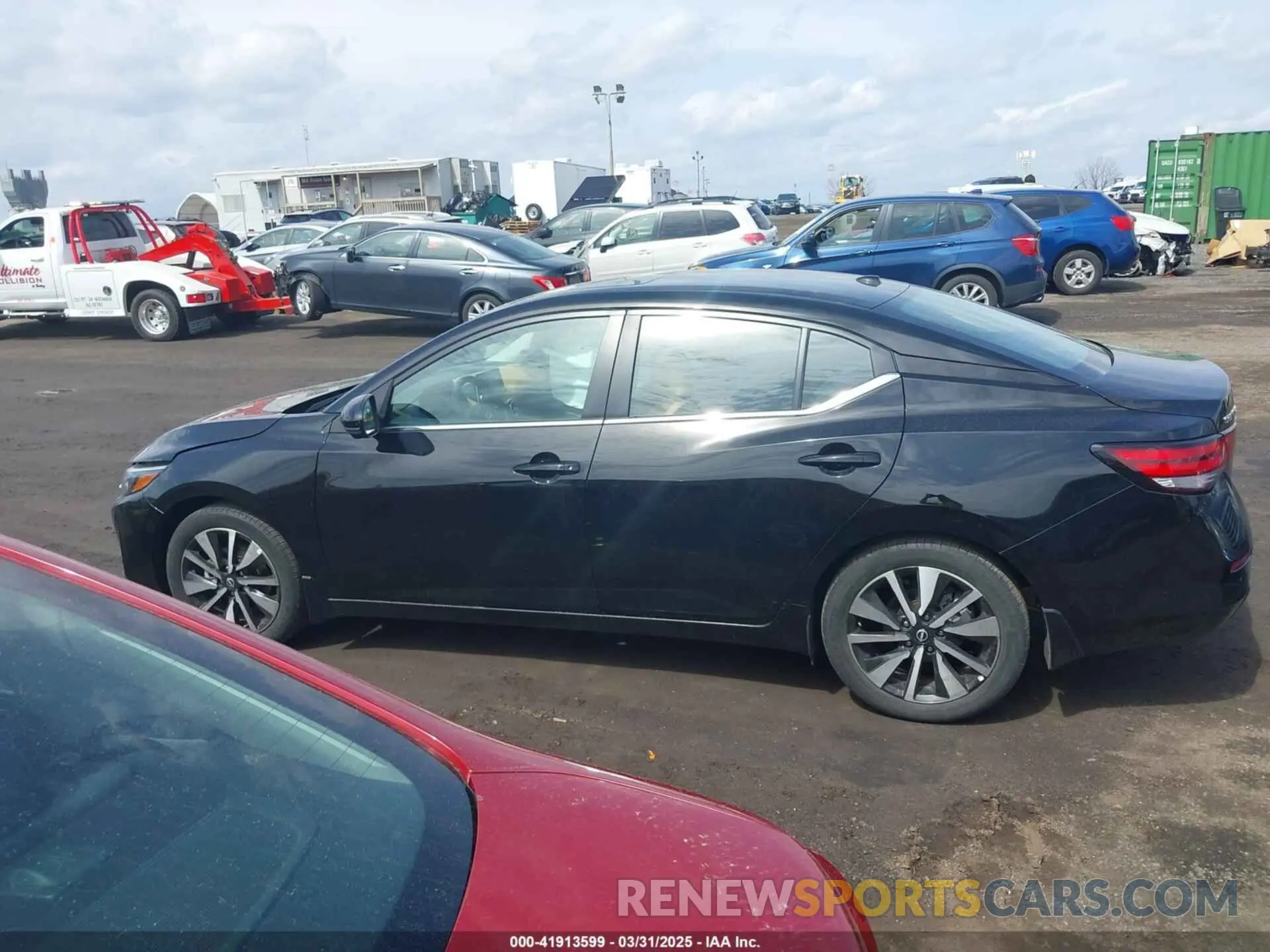 14 fotografías del automóvil dañado 3N1AB8CV8RY288201 NISSAN SENTRA 2024