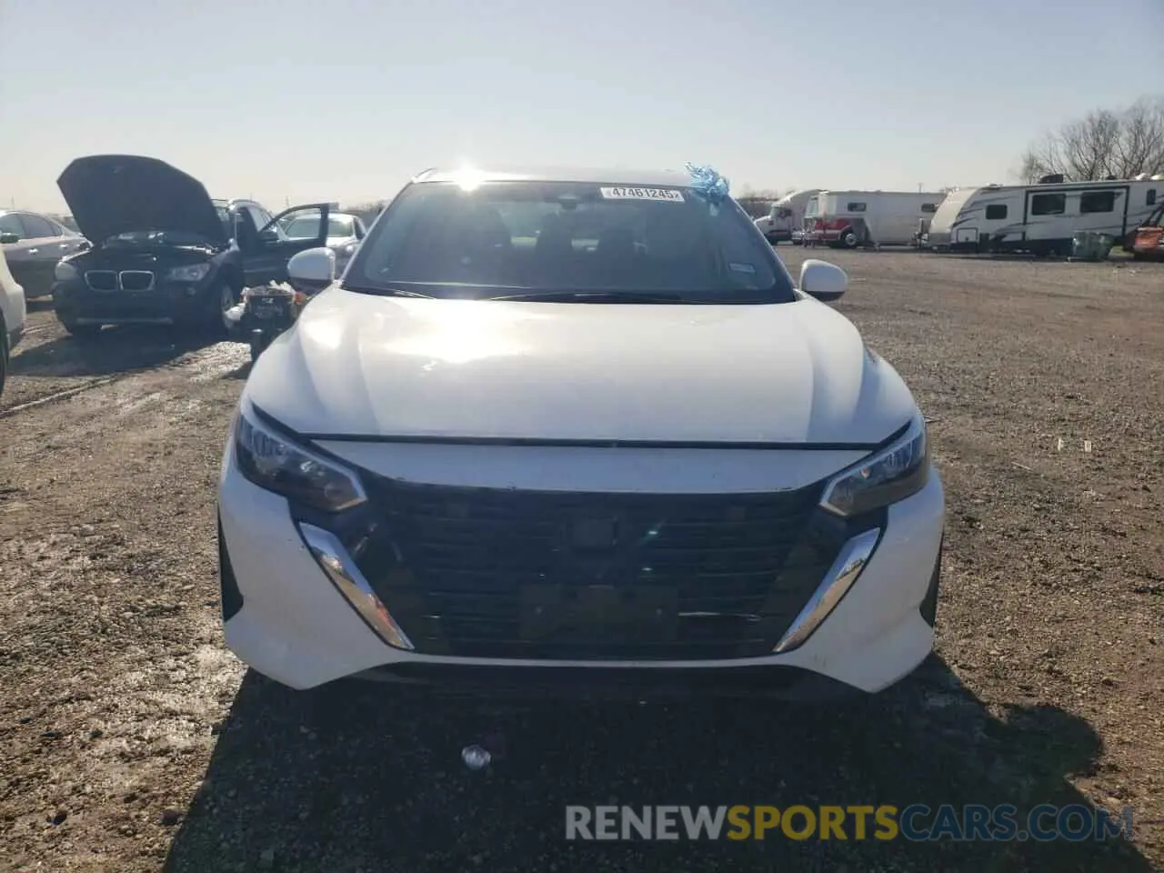 5 fotografías del automóvil dañado 3N1AB8CV8RY294029 NISSAN SENTRA 2024