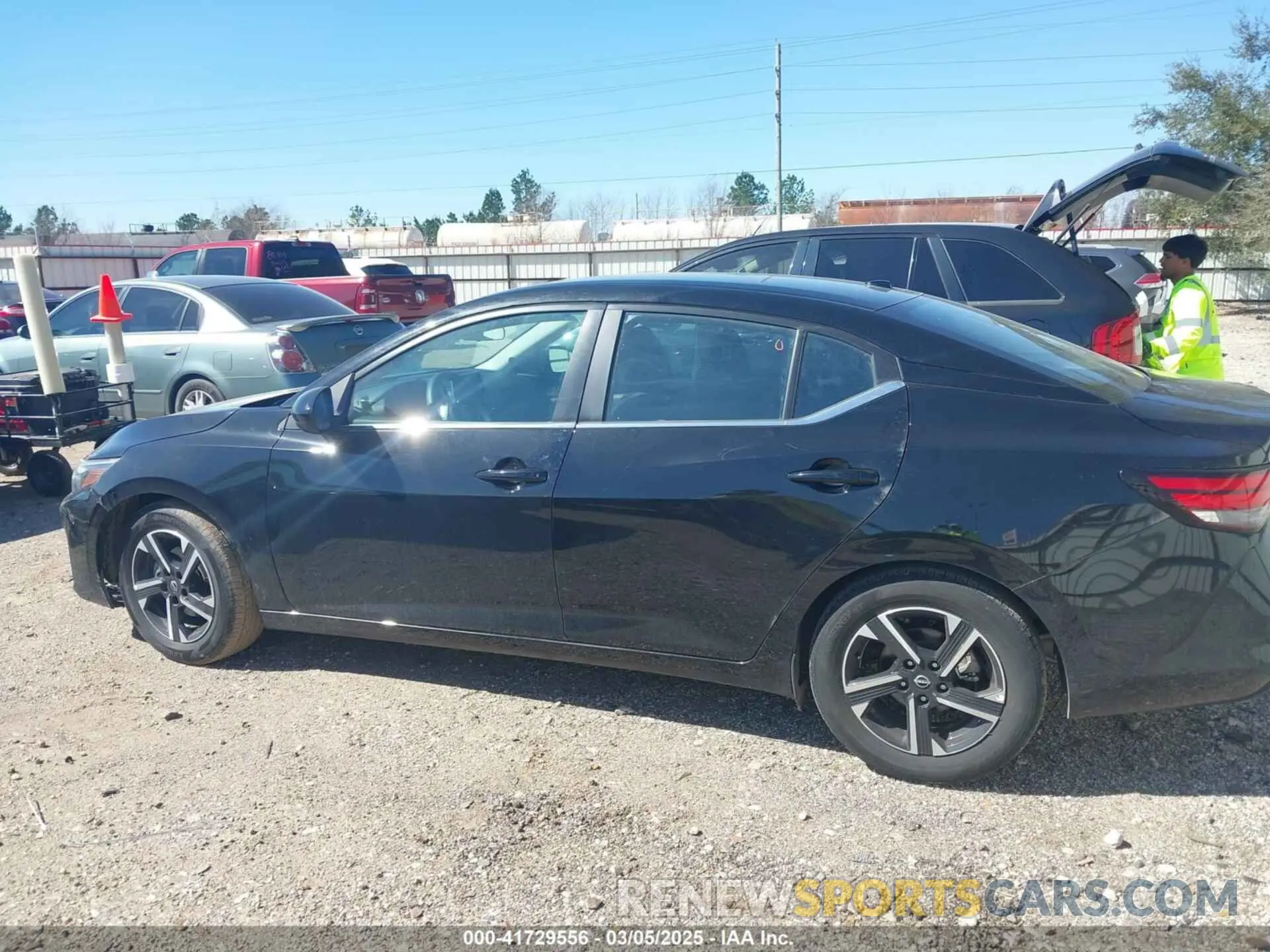 14 fotografías del automóvil dañado 3N1AB8CV8RY308897 NISSAN SENTRA 2024
