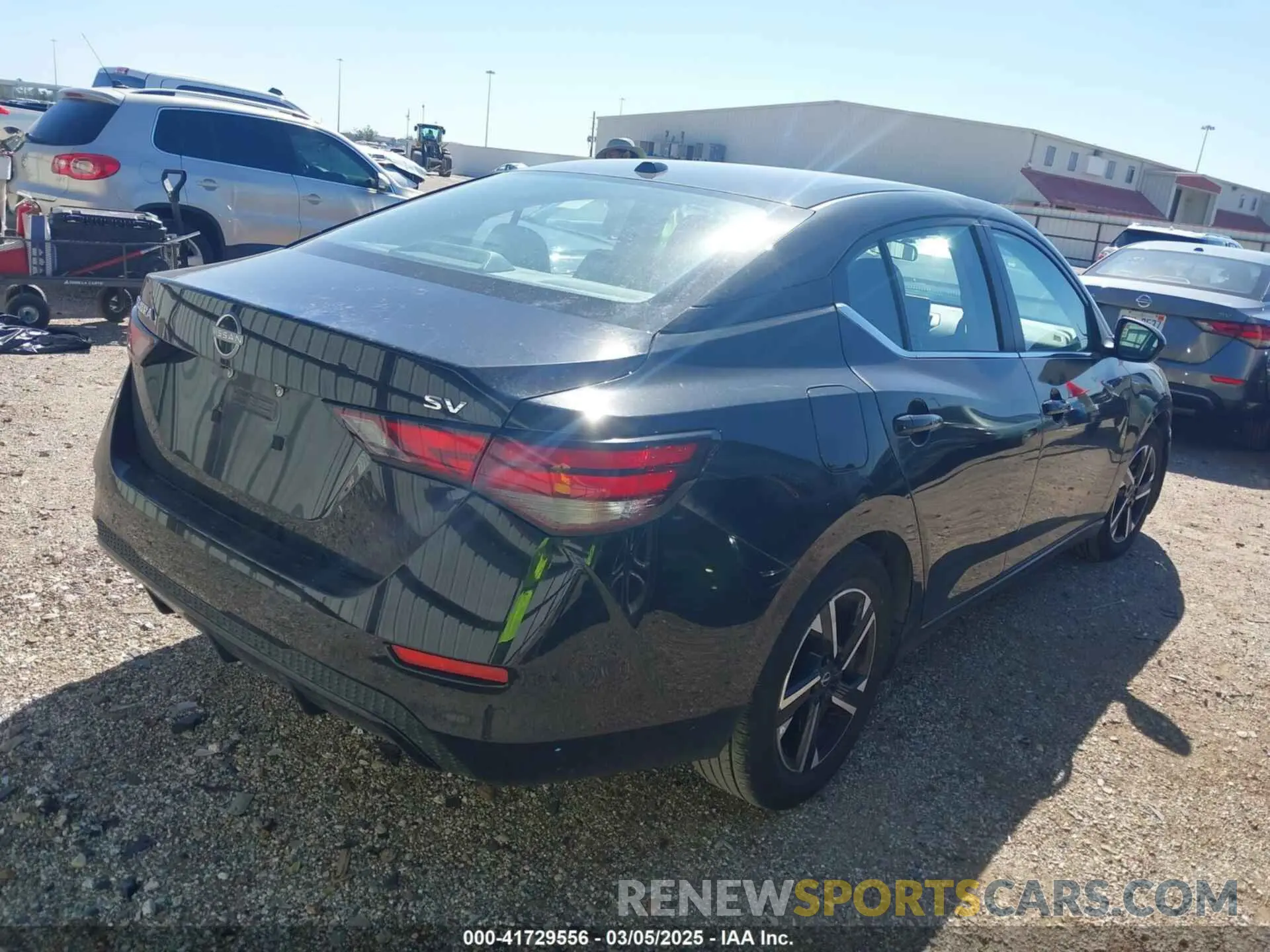 4 fotografías del automóvil dañado 3N1AB8CV8RY308897 NISSAN SENTRA 2024