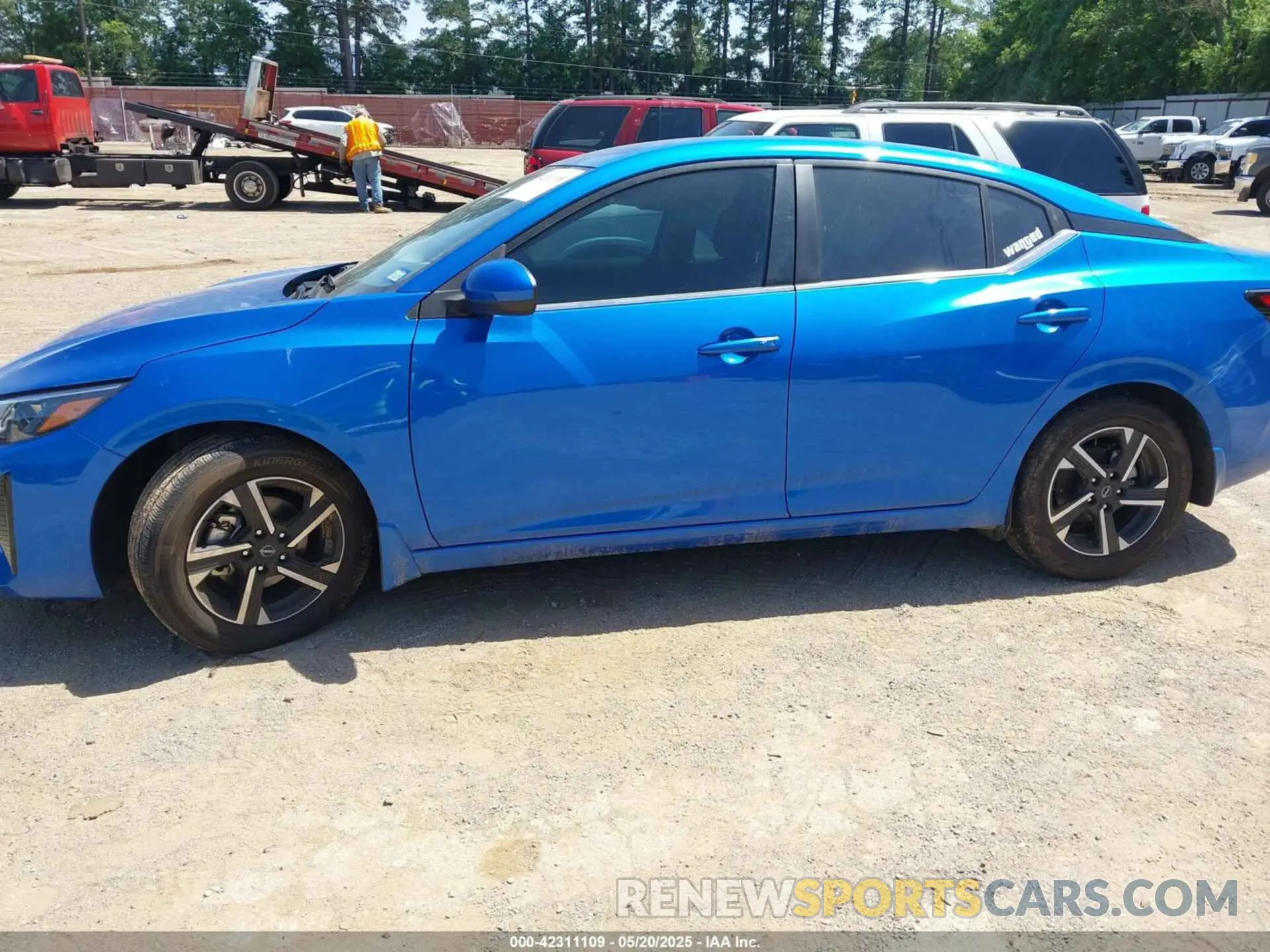 14 fotografías del automóvil dañado 3N1AB8CV8RY326834 NISSAN SENTRA 2024