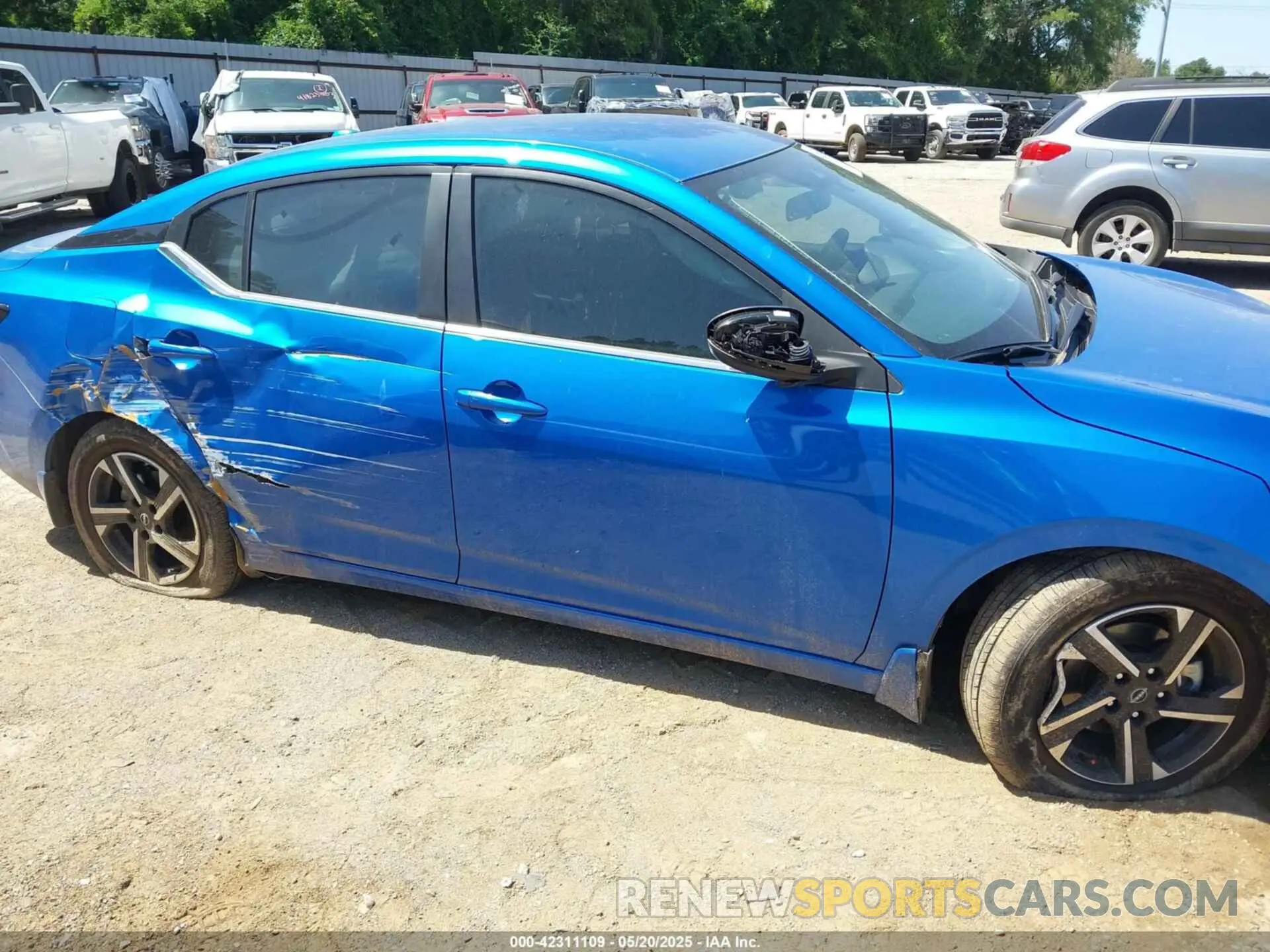 6 fotografías del automóvil dañado 3N1AB8CV8RY326834 NISSAN SENTRA 2024