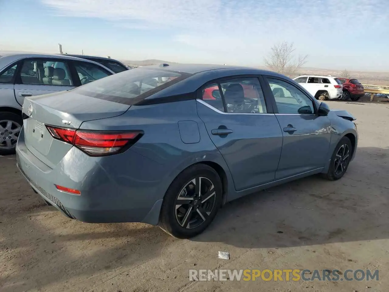 3 fotografías del automóvil dañado 3N1AB8CV8RY332374 NISSAN SENTRA 2024