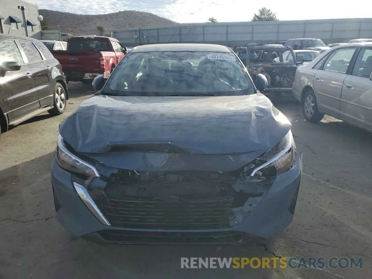 5 fotografías del automóvil dañado 3N1AB8CV8RY332374 NISSAN SENTRA 2024