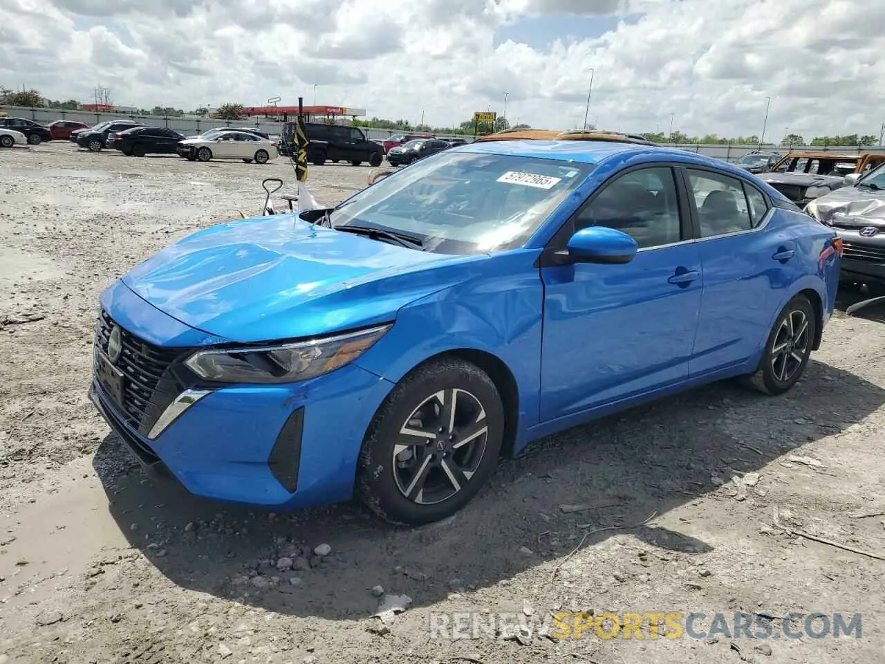 1 fotografías del automóvil dañado 3N1AB8CV8RY363463 NISSAN SENTRA 2024