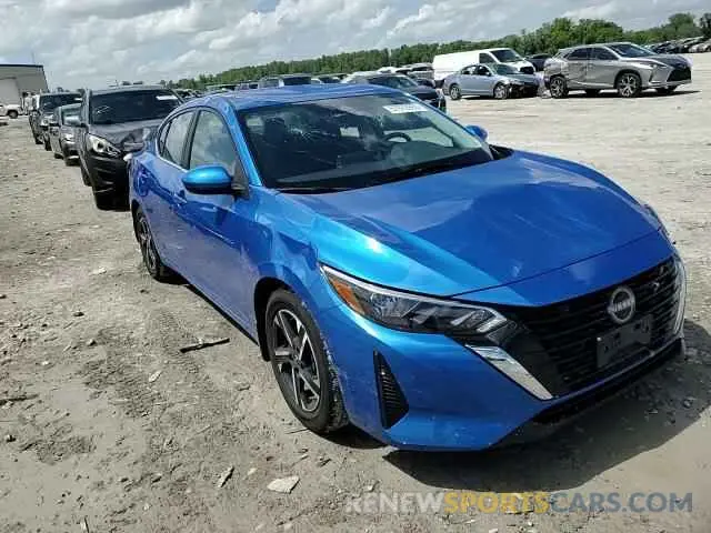 13 fotografías del automóvil dañado 3N1AB8CV8RY363463 NISSAN SENTRA 2024