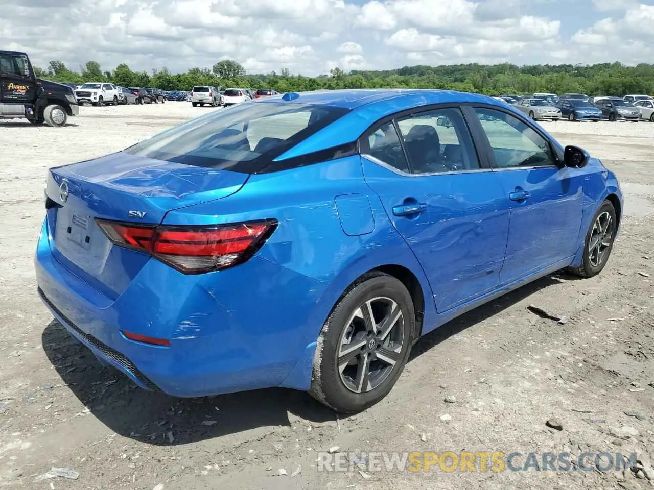 3 fotografías del automóvil dañado 3N1AB8CV8RY363463 NISSAN SENTRA 2024