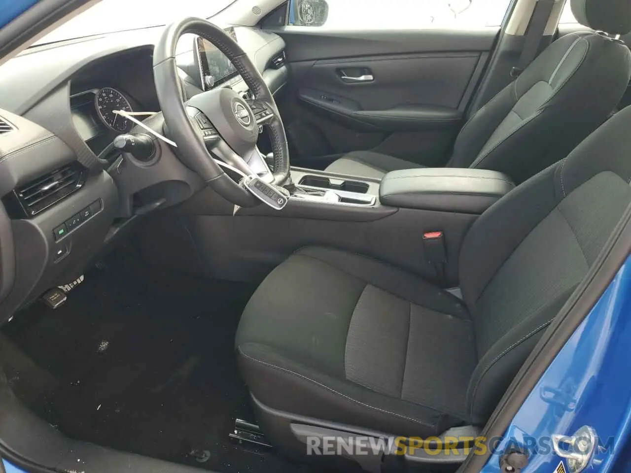 7 fotografías del automóvil dañado 3N1AB8CV8RY363463 NISSAN SENTRA 2024