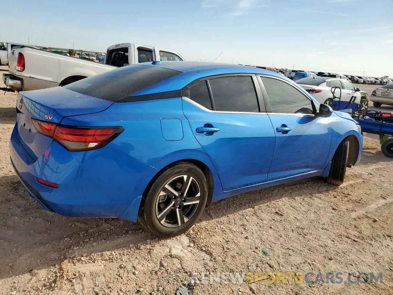 3 fotografías del automóvil dañado 3N1AB8CV8RY379372 NISSAN SENTRA 2024