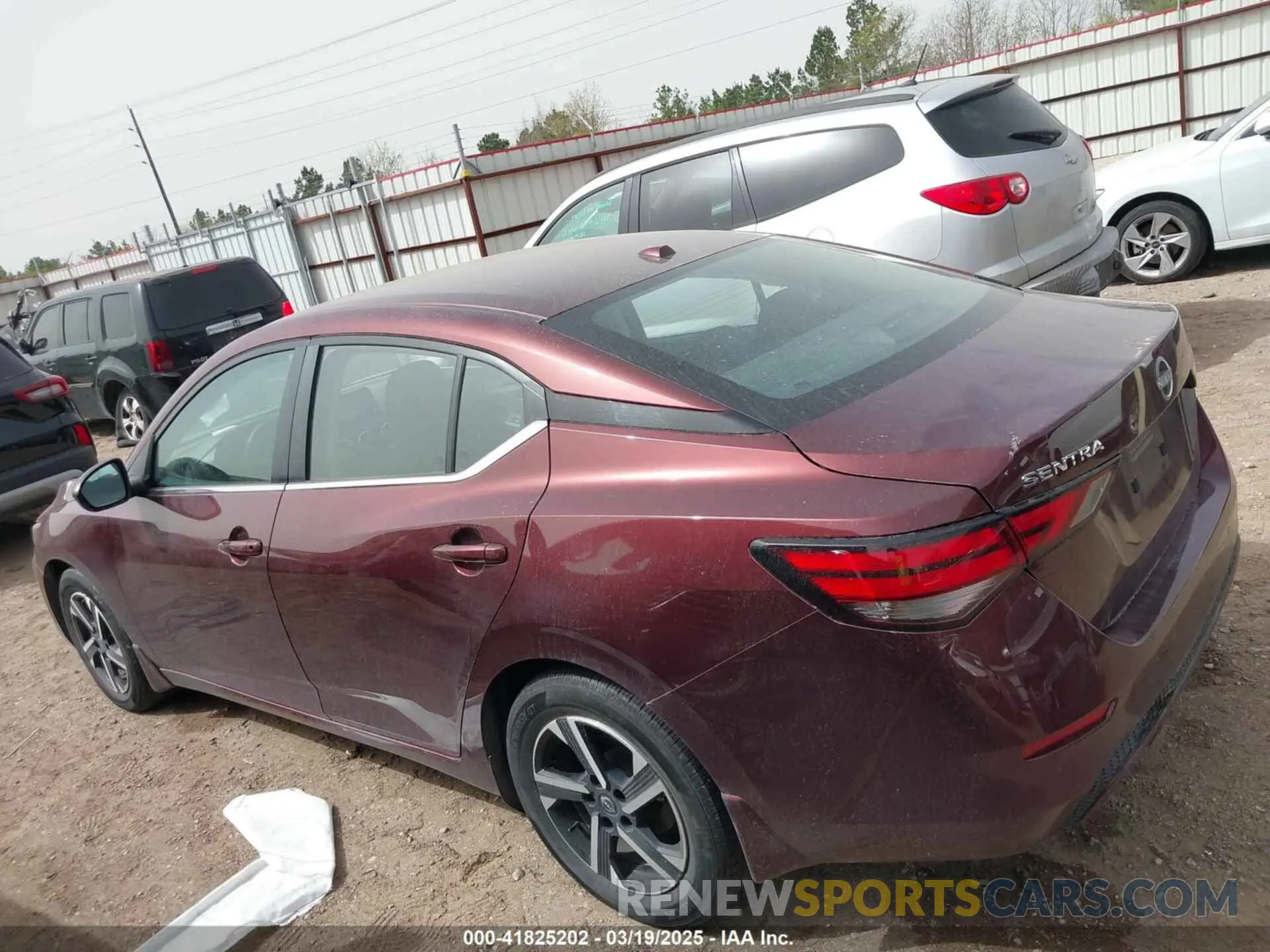 14 fotografías del automóvil dañado 3N1AB8CV9RY215693 NISSAN SENTRA 2024
