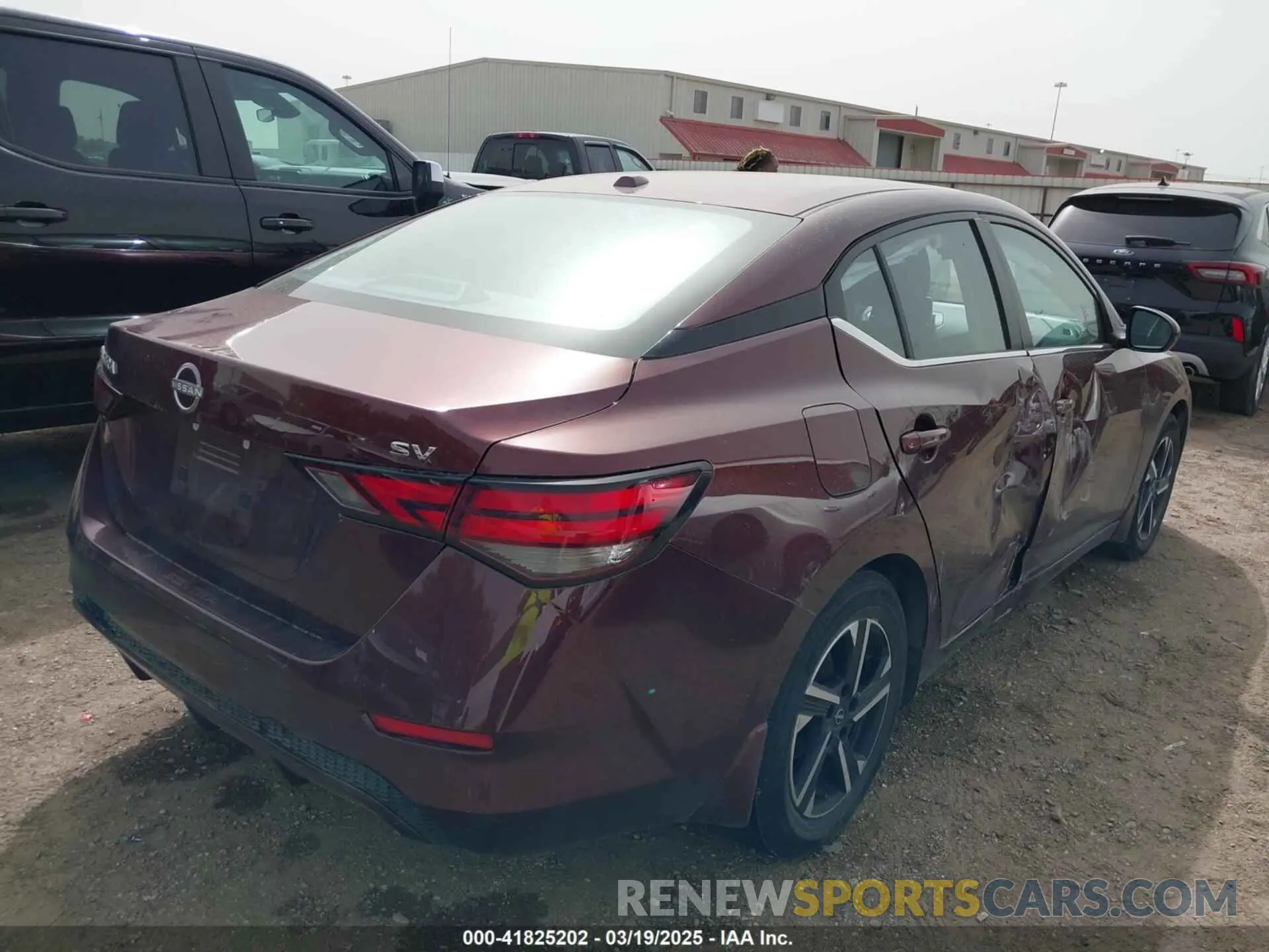 4 fotografías del automóvil dañado 3N1AB8CV9RY215693 NISSAN SENTRA 2024