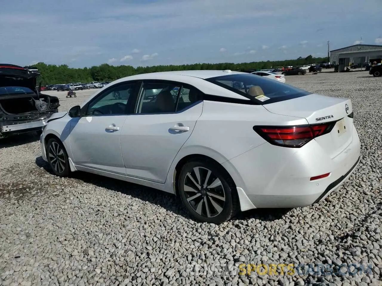 2 fotografías del automóvil dañado 3N1AB8CV9RY216004 NISSAN SENTRA 2024