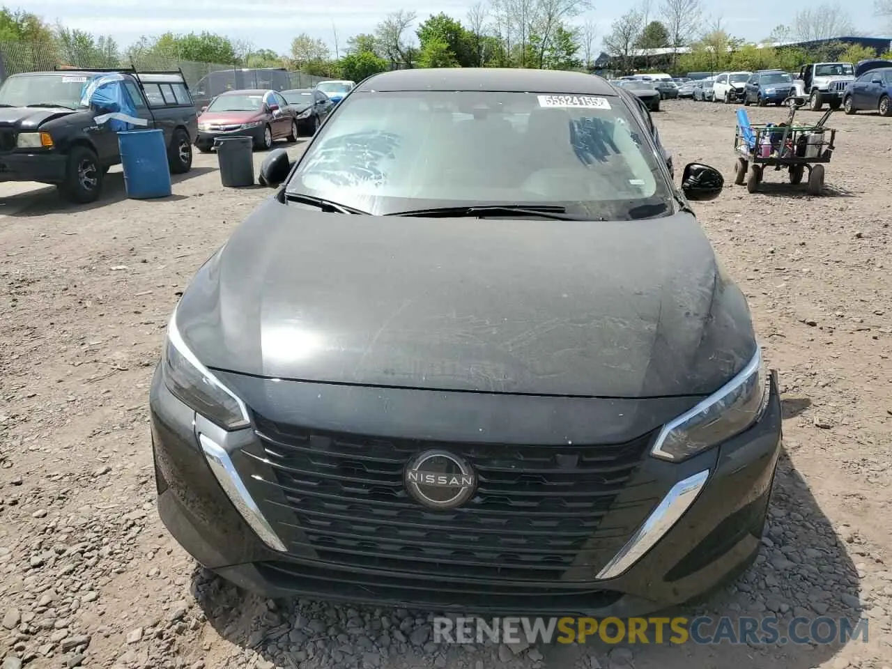 5 fotografías del automóvil dañado 3N1AB8CV9RY217783 NISSAN SENTRA 2024