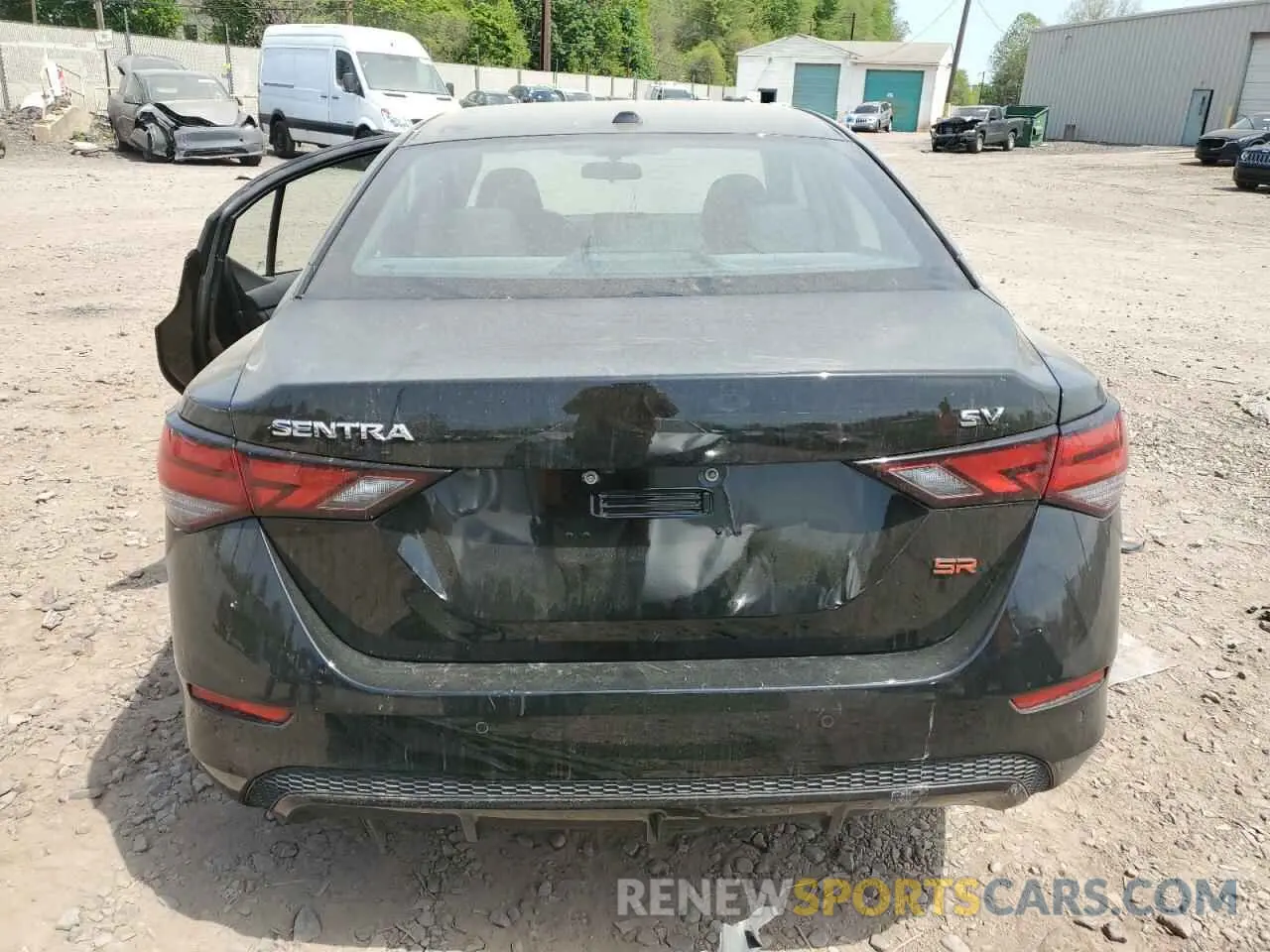 6 fotografías del automóvil dañado 3N1AB8CV9RY217783 NISSAN SENTRA 2024