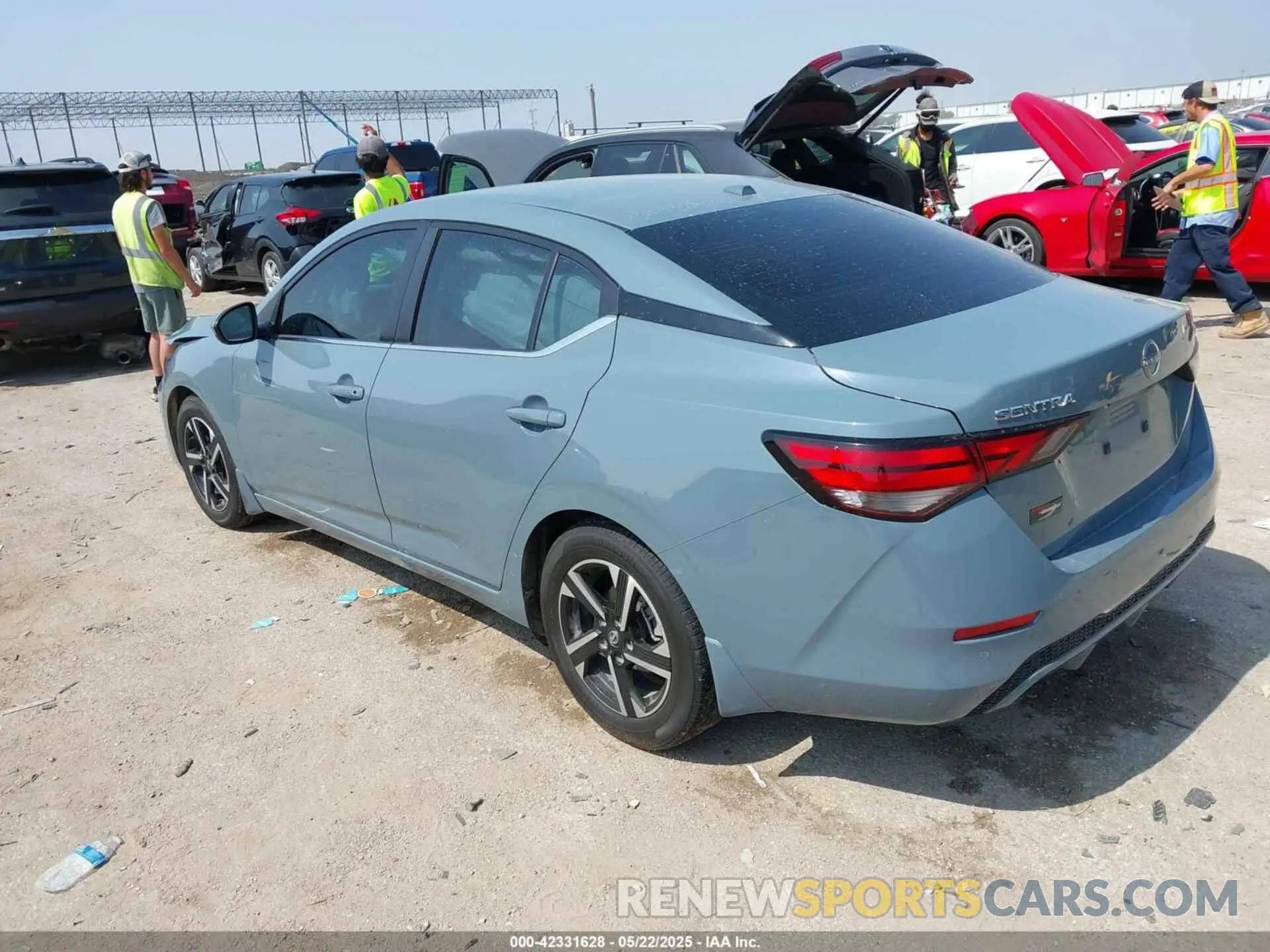 3 fotografías del automóvil dañado 3N1AB8CV9RY220005 NISSAN SENTRA 2024