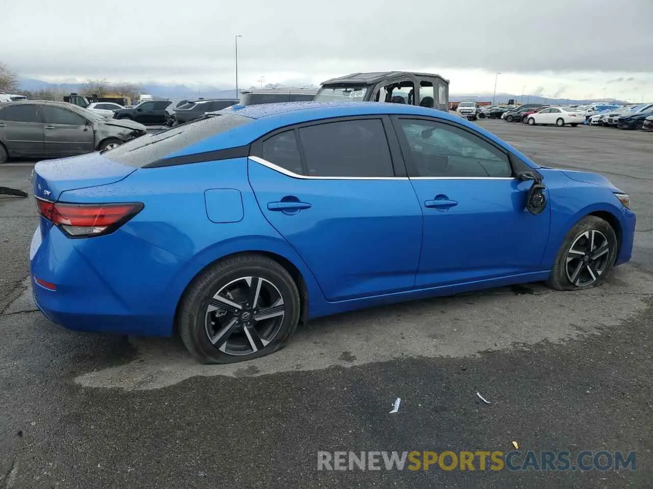 3 fotografías del automóvil dañado 3N1AB8CV9RY220182 NISSAN SENTRA 2024