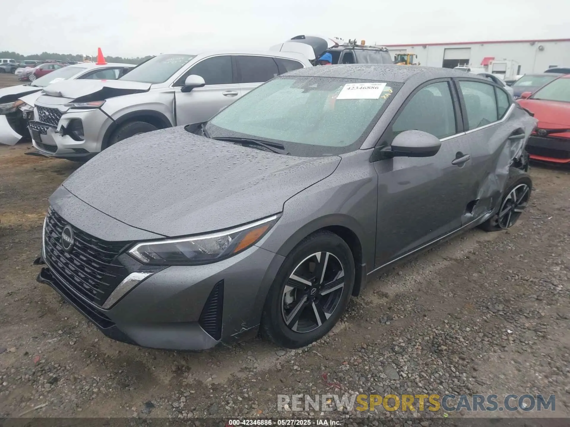 2 fotografías del automóvil dañado 3N1AB8CV9RY227794 NISSAN SENTRA 2024