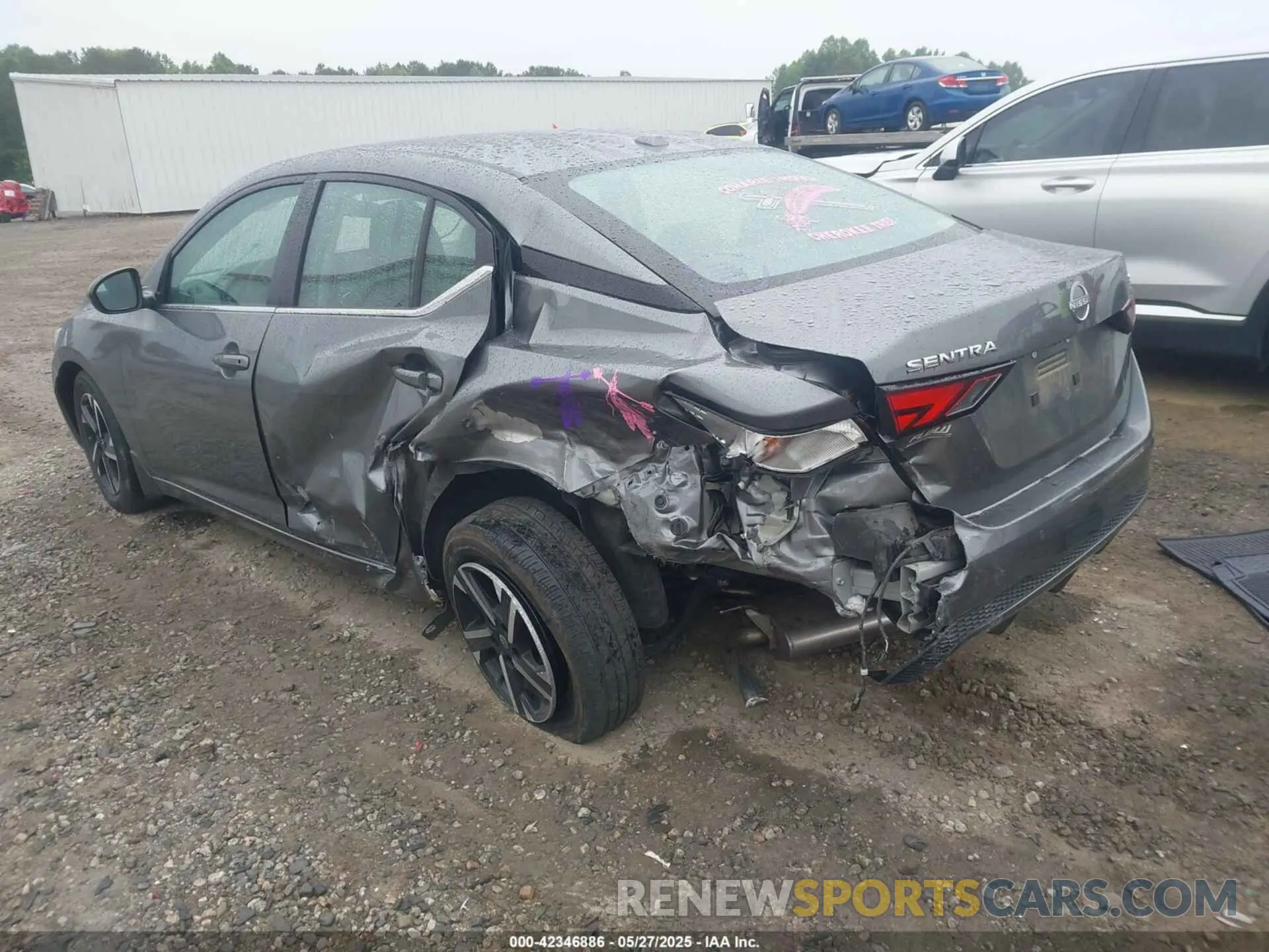 3 fotografías del automóvil dañado 3N1AB8CV9RY227794 NISSAN SENTRA 2024