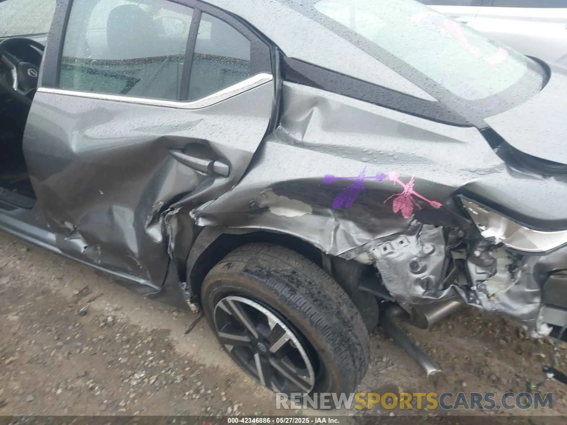 6 fotografías del automóvil dañado 3N1AB8CV9RY227794 NISSAN SENTRA 2024