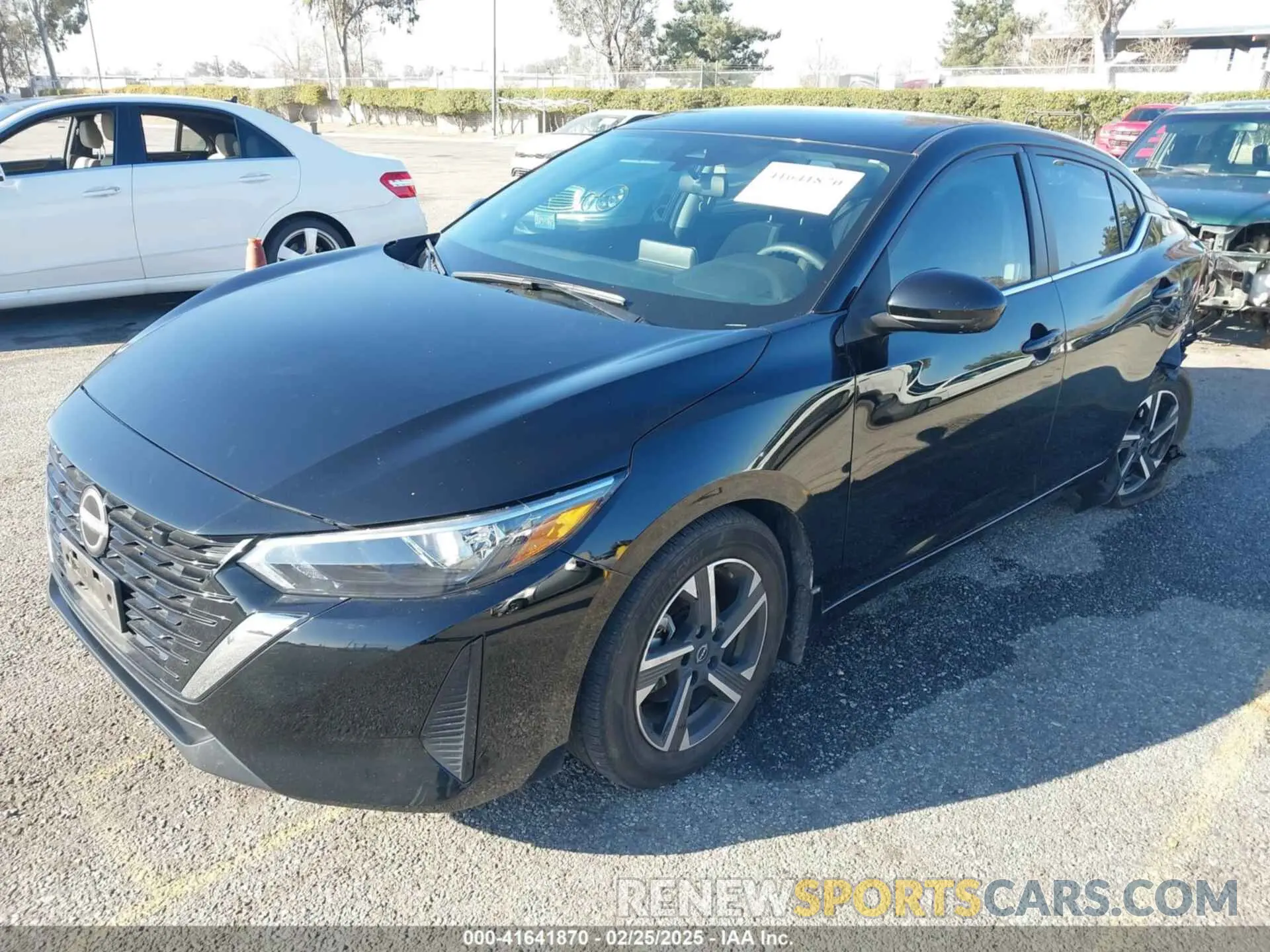 2 fotografías del automóvil dañado 3N1AB8CV9RY231134 NISSAN SENTRA 2024