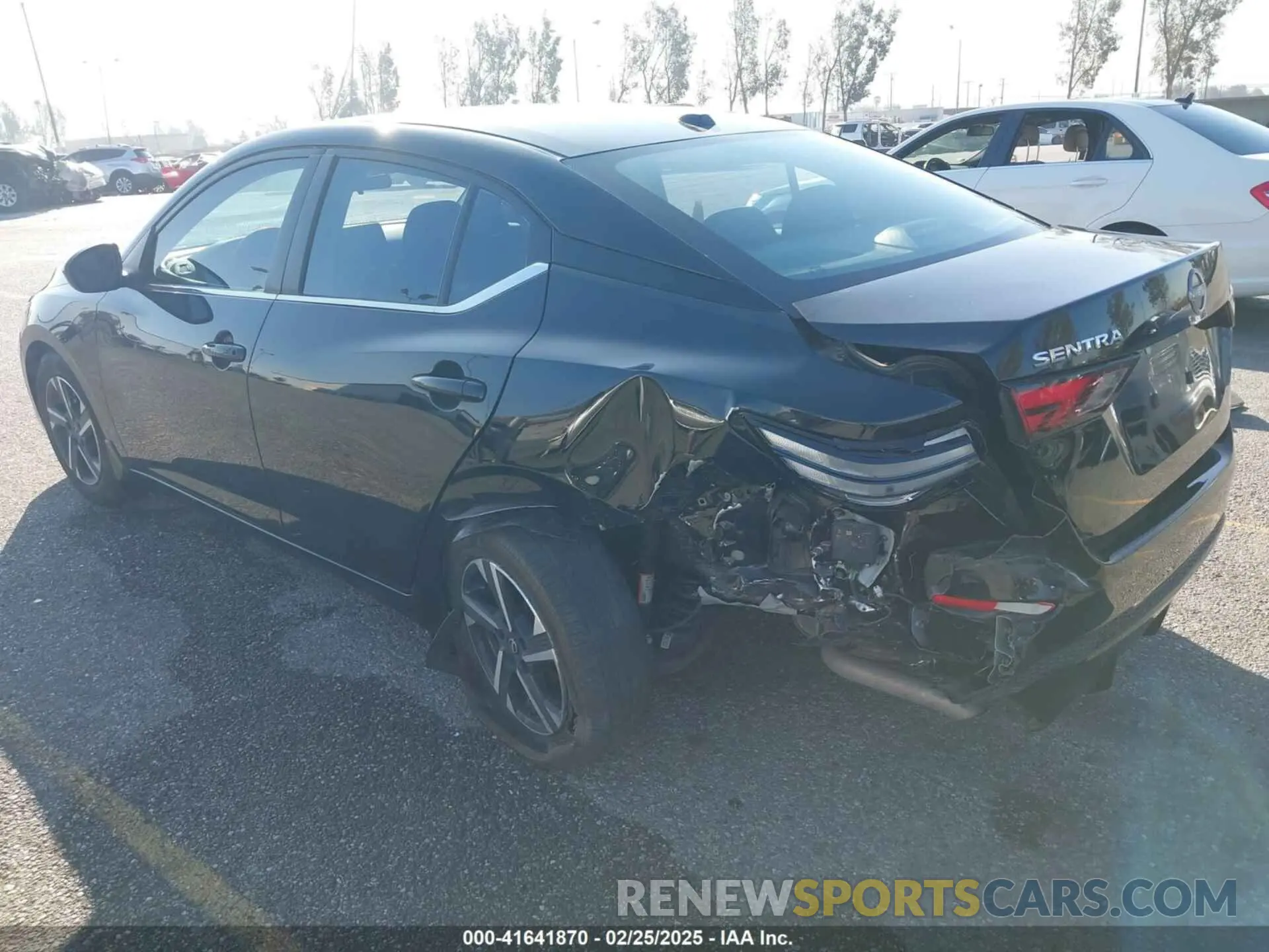 3 fotografías del automóvil dañado 3N1AB8CV9RY231134 NISSAN SENTRA 2024