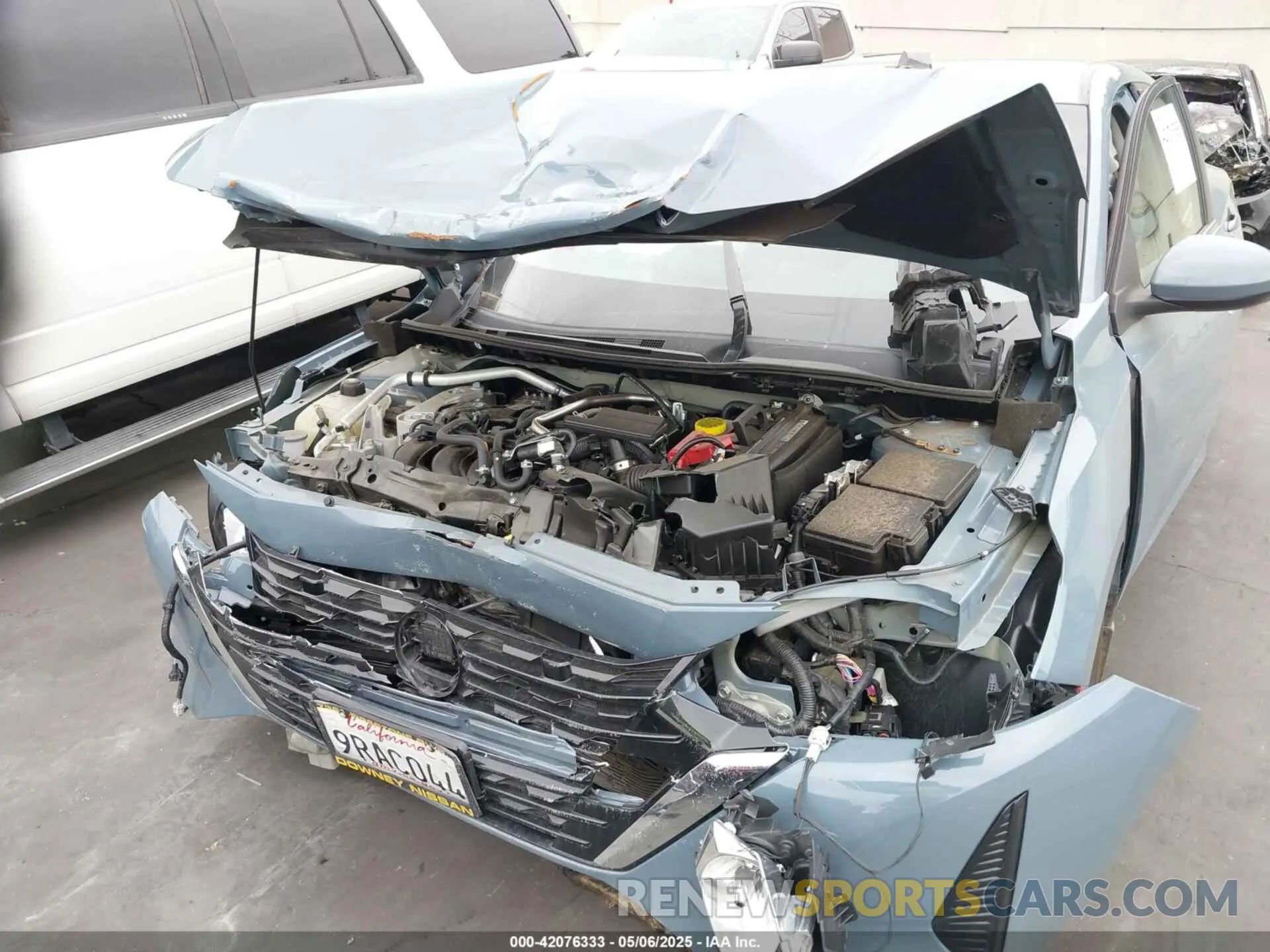 6 fotografías del automóvil dañado 3N1AB8CV9RY231909 NISSAN SENTRA 2024