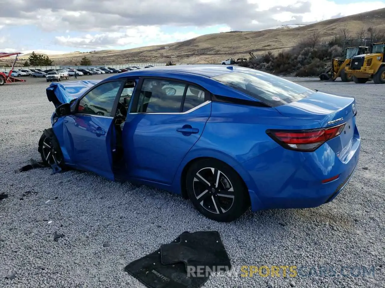 2 fotografías del automóvil dañado 3N1AB8CV9RY261539 NISSAN SENTRA 2024