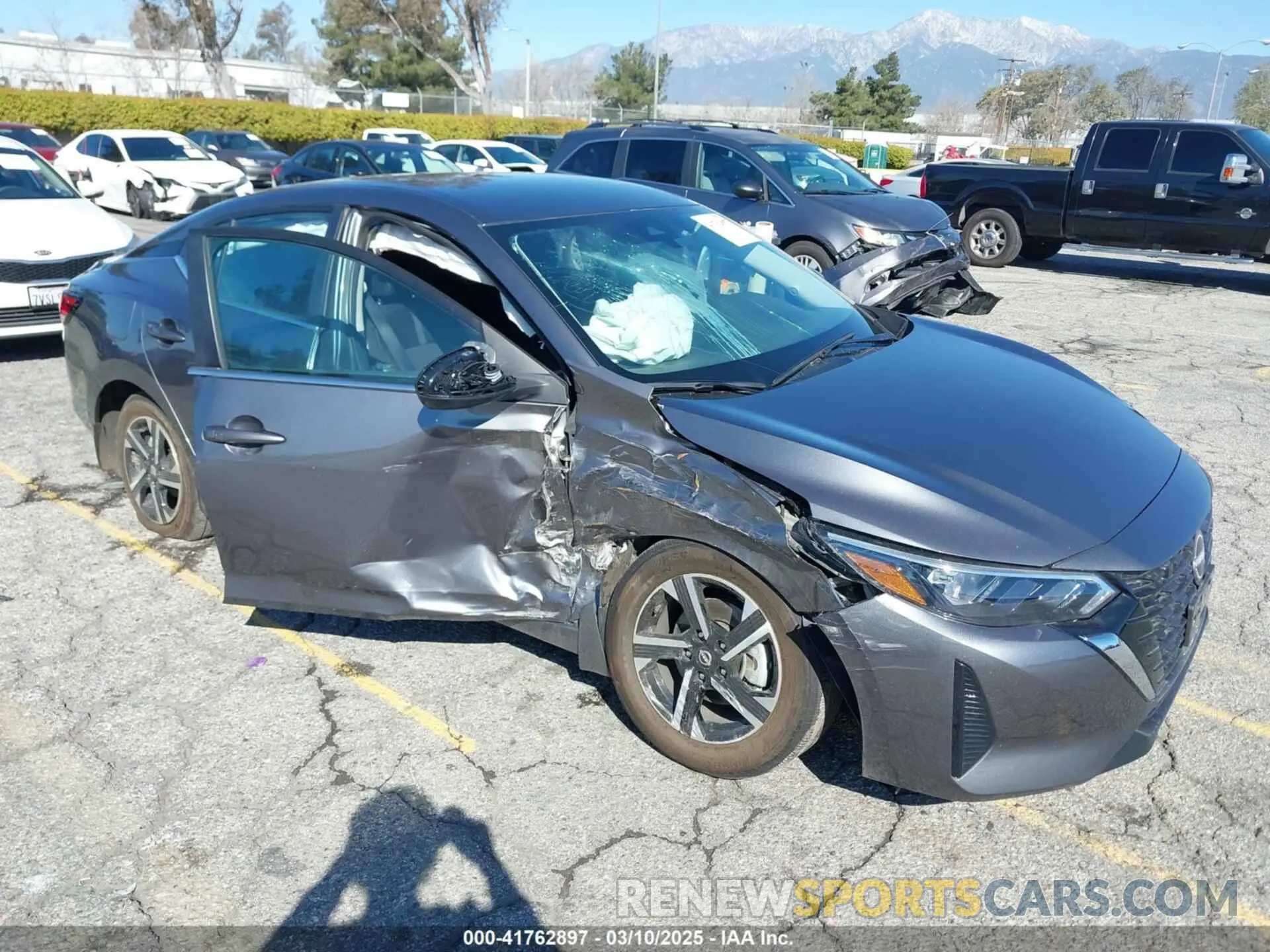1 fotografías del automóvil dañado 3N1AB8CV9RY268278 NISSAN SENTRA 2024
