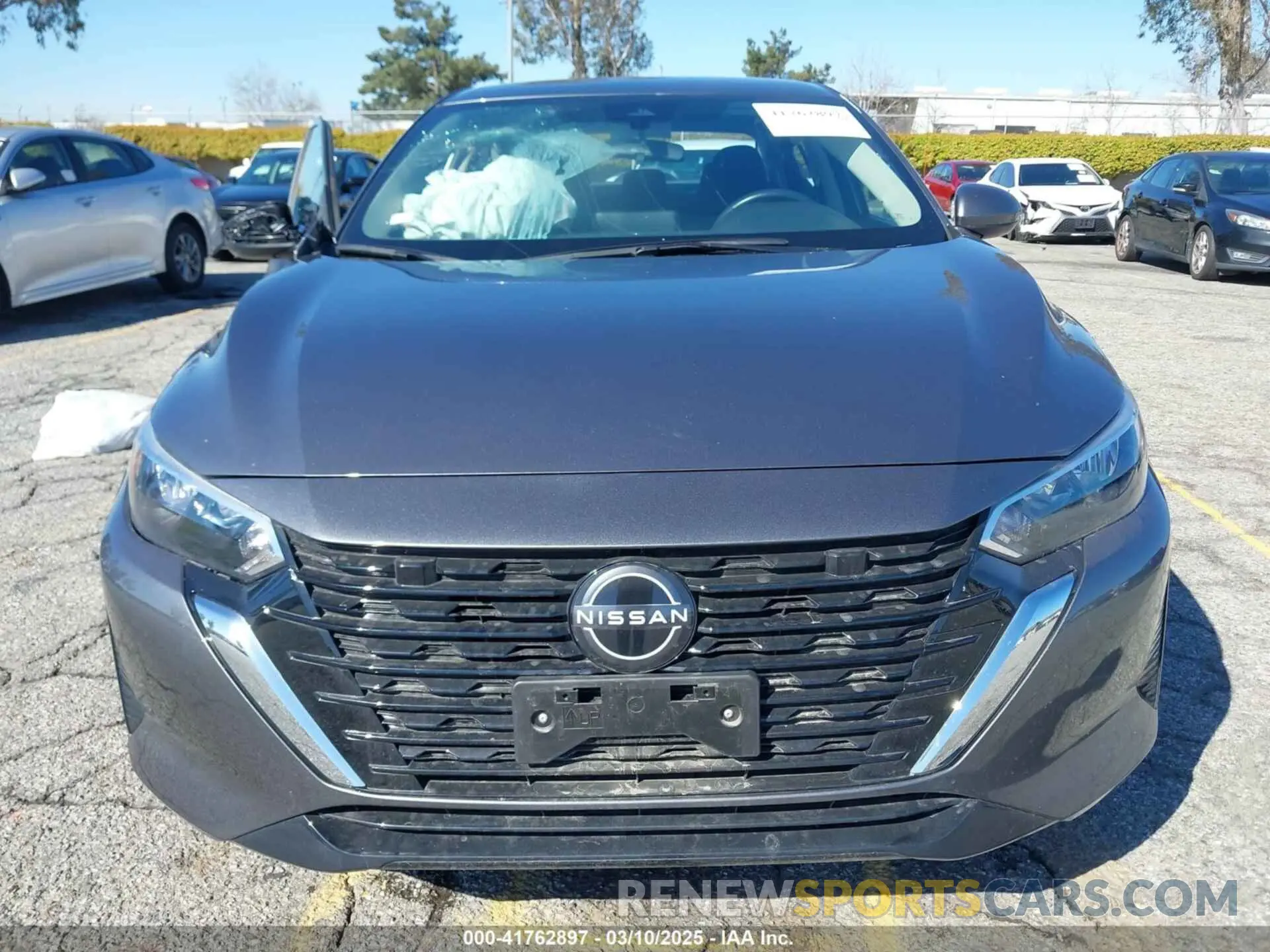 12 fotografías del automóvil dañado 3N1AB8CV9RY268278 NISSAN SENTRA 2024