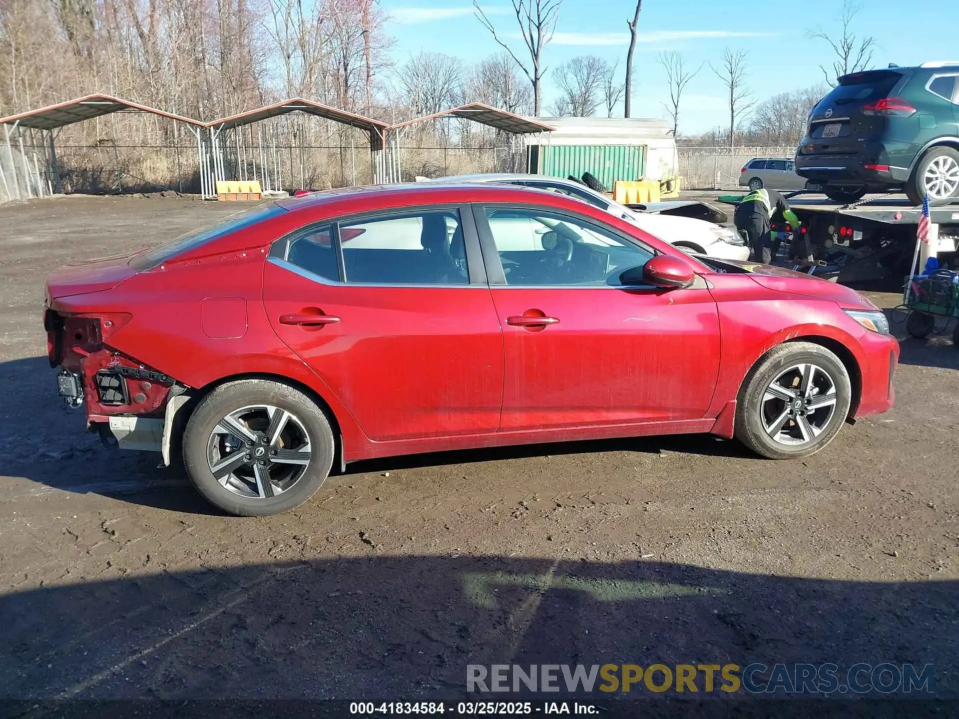14 fotografías del automóvil dañado 3N1AB8CV9RY268619 NISSAN SENTRA 2024