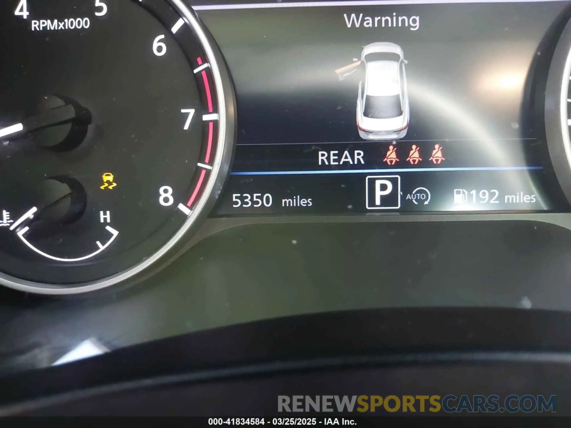 7 fotografías del automóvil dañado 3N1AB8CV9RY268619 NISSAN SENTRA 2024