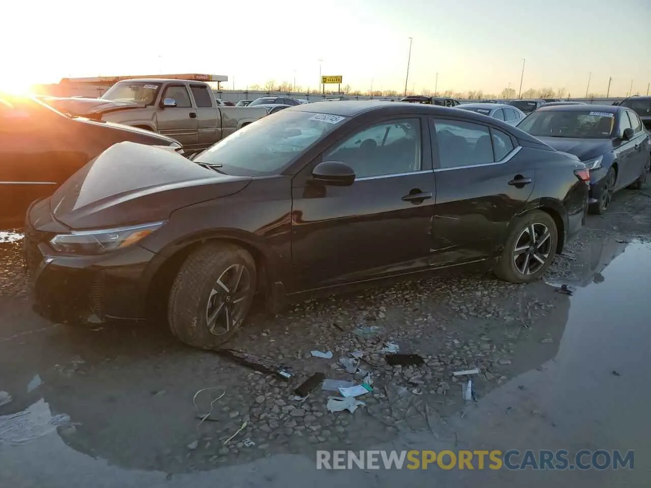 1 fotografías del automóvil dañado 3N1AB8CV9RY270130 NISSAN SENTRA 2024