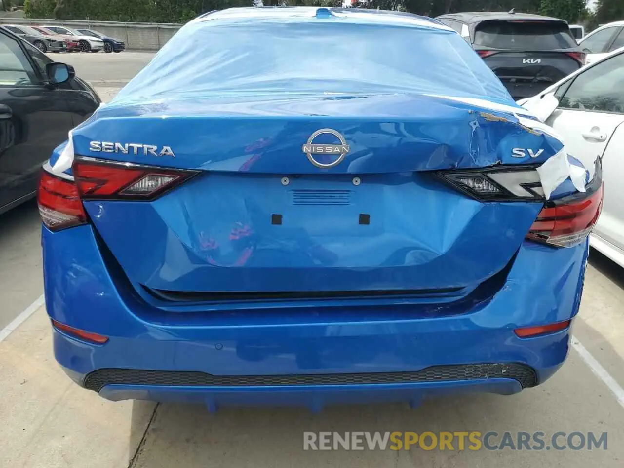 6 fotografías del automóvil dañado 3N1AB8CV9RY270628 NISSAN SENTRA 2024