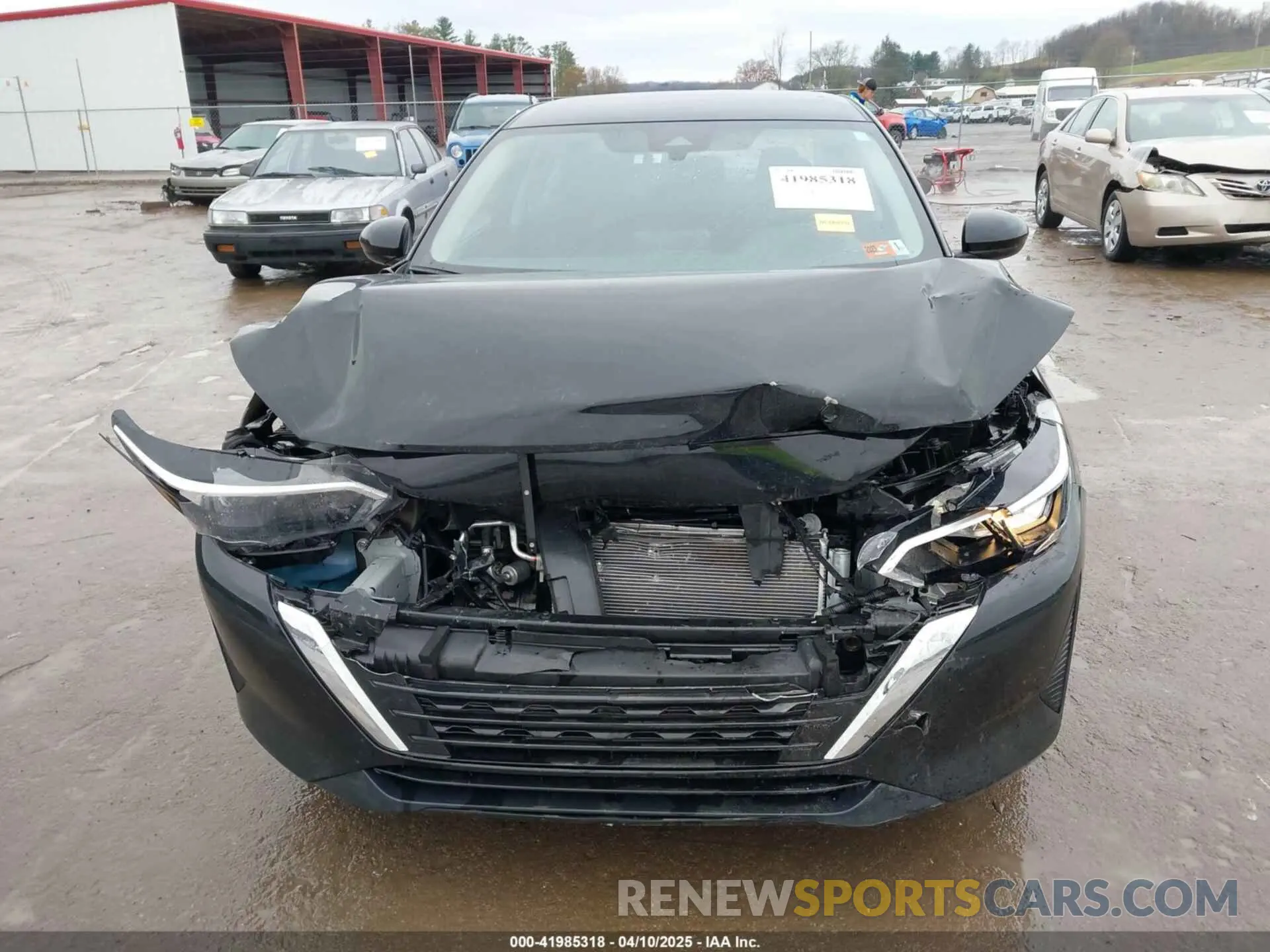 12 fotografías del automóvil dañado 3N1AB8CV9RY272492 NISSAN SENTRA 2024
