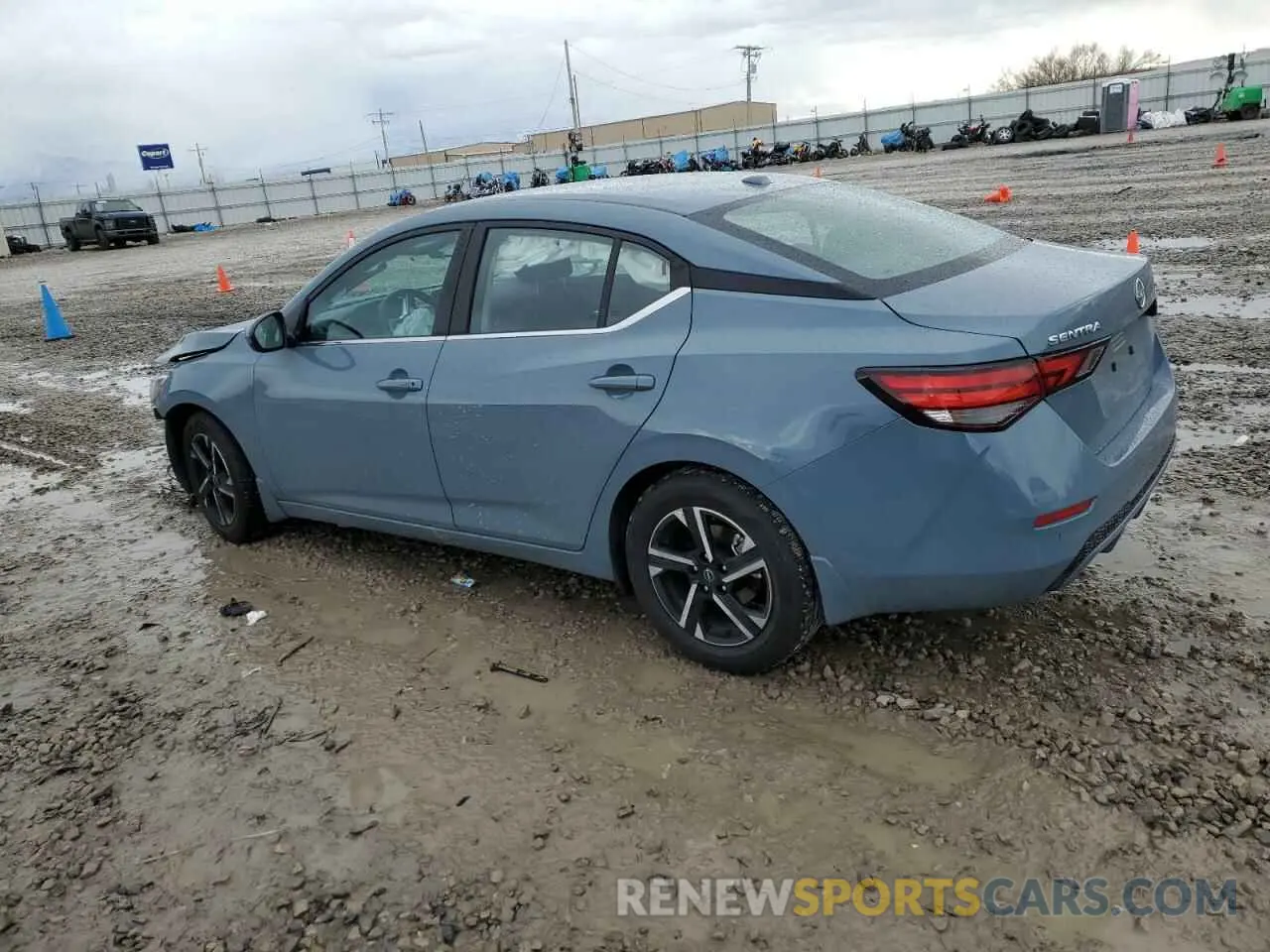 2 fotografías del automóvil dañado 3N1AB8CV9RY287882 NISSAN SENTRA 2024