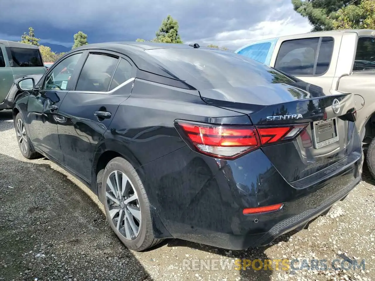 2 fotografías del automóvil dañado 3N1AB8CV9RY295058 NISSAN SENTRA 2024