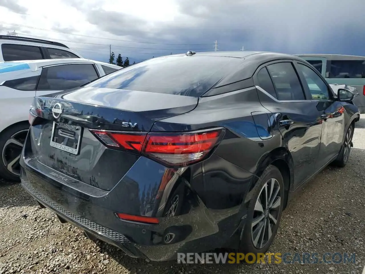 3 fotografías del automóvil dañado 3N1AB8CV9RY295058 NISSAN SENTRA 2024
