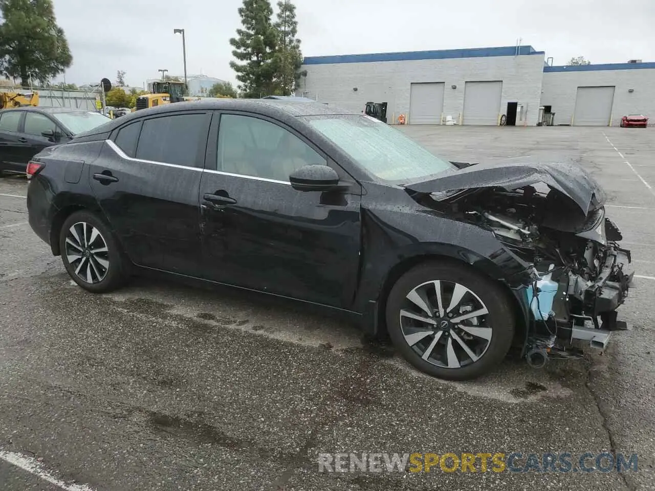 4 fotografías del automóvil dañado 3N1AB8CV9RY295058 NISSAN SENTRA 2024