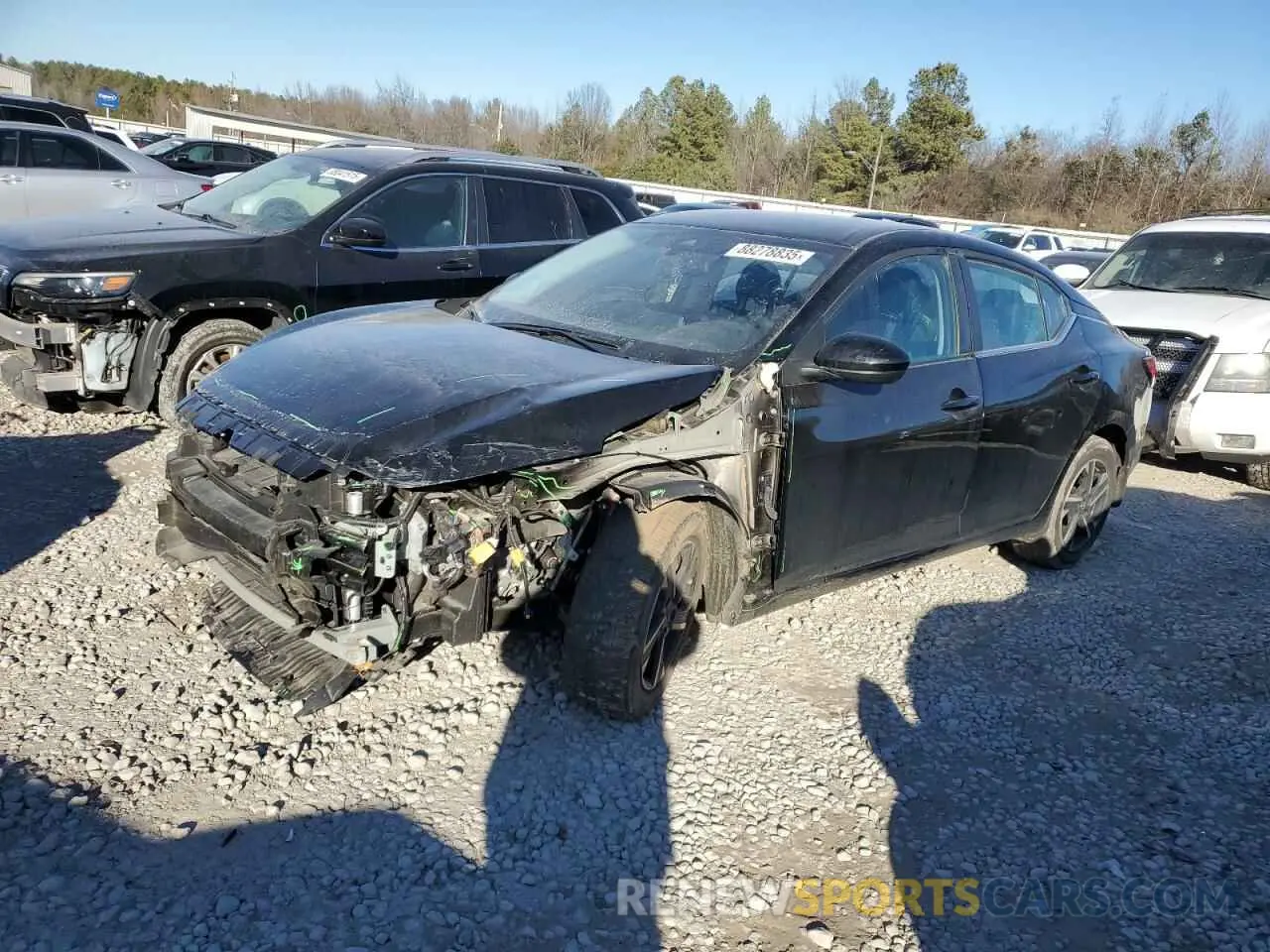 1 fotografías del automóvil dañado 3N1AB8CV9RY295352 NISSAN SENTRA 2024