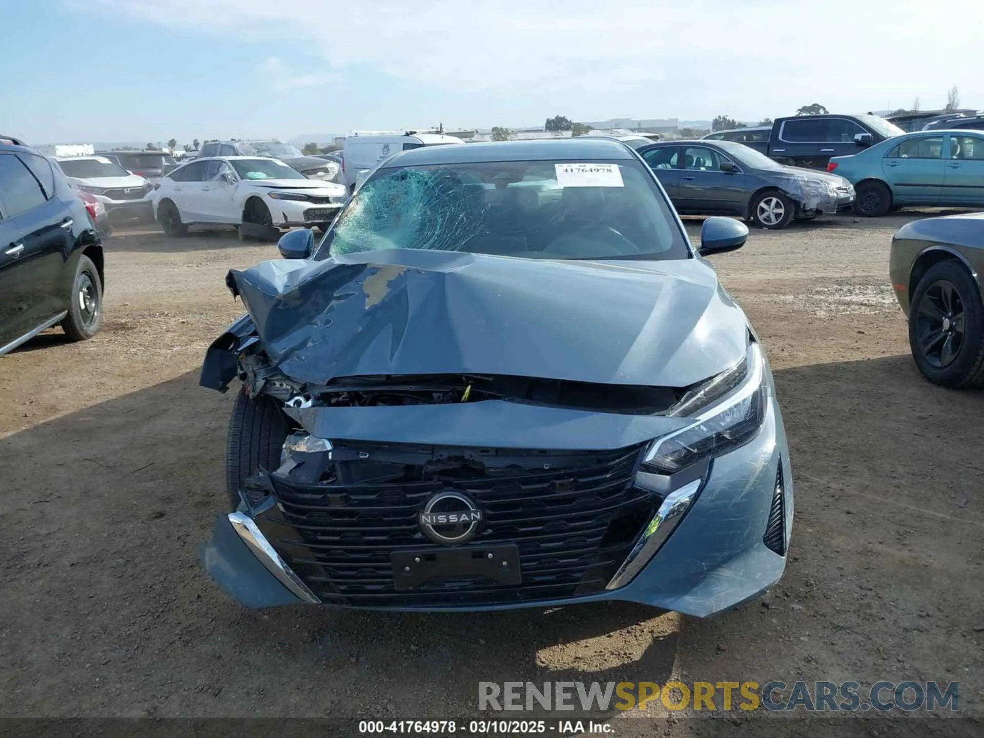 12 fotografías del automóvil dañado 3N1AB8CV9RY306320 NISSAN SENTRA 2024