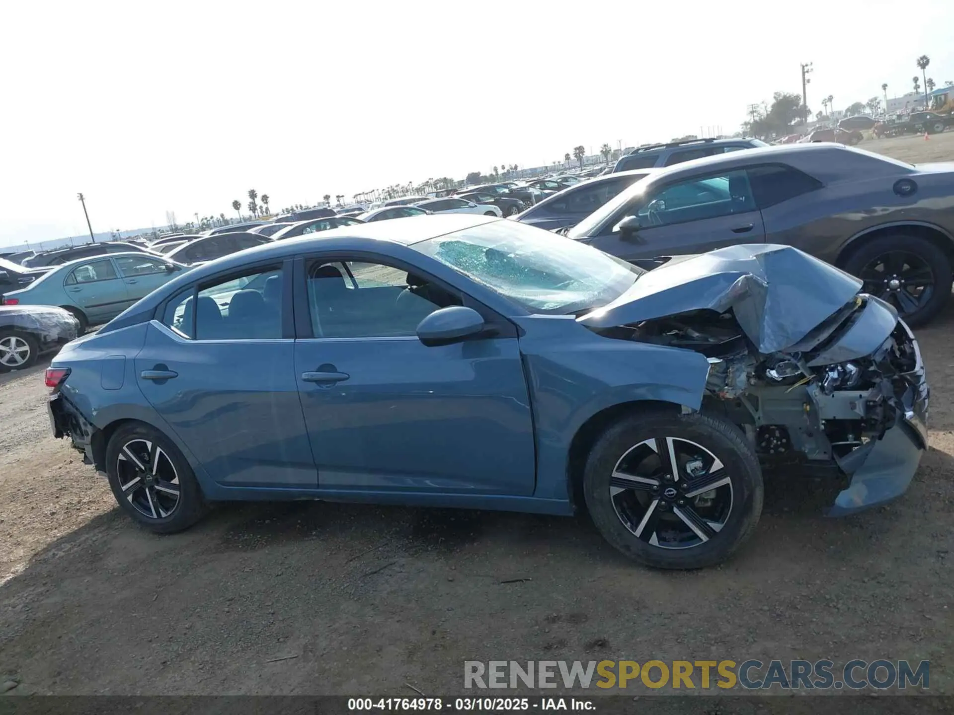 13 fotografías del automóvil dañado 3N1AB8CV9RY306320 NISSAN SENTRA 2024