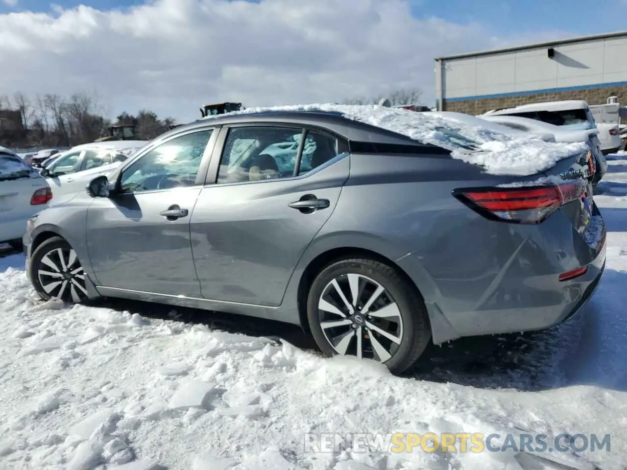 2 fotografías del automóvil dañado 3N1AB8CV9RY326695 NISSAN SENTRA 2024