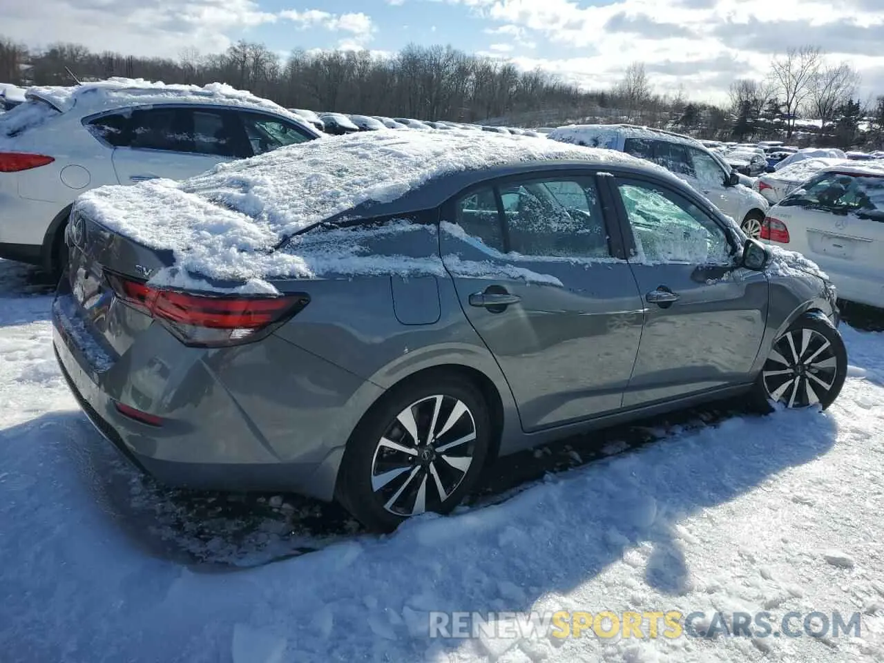 3 fotografías del automóvil dañado 3N1AB8CV9RY326695 NISSAN SENTRA 2024