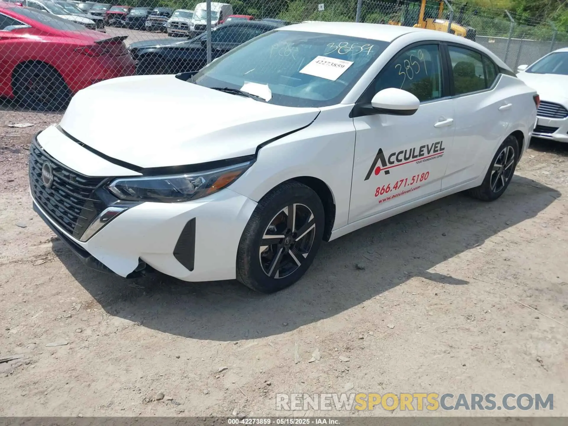 2 fotografías del automóvil dañado 3N1AB8CV9RY332061 NISSAN SENTRA 2024